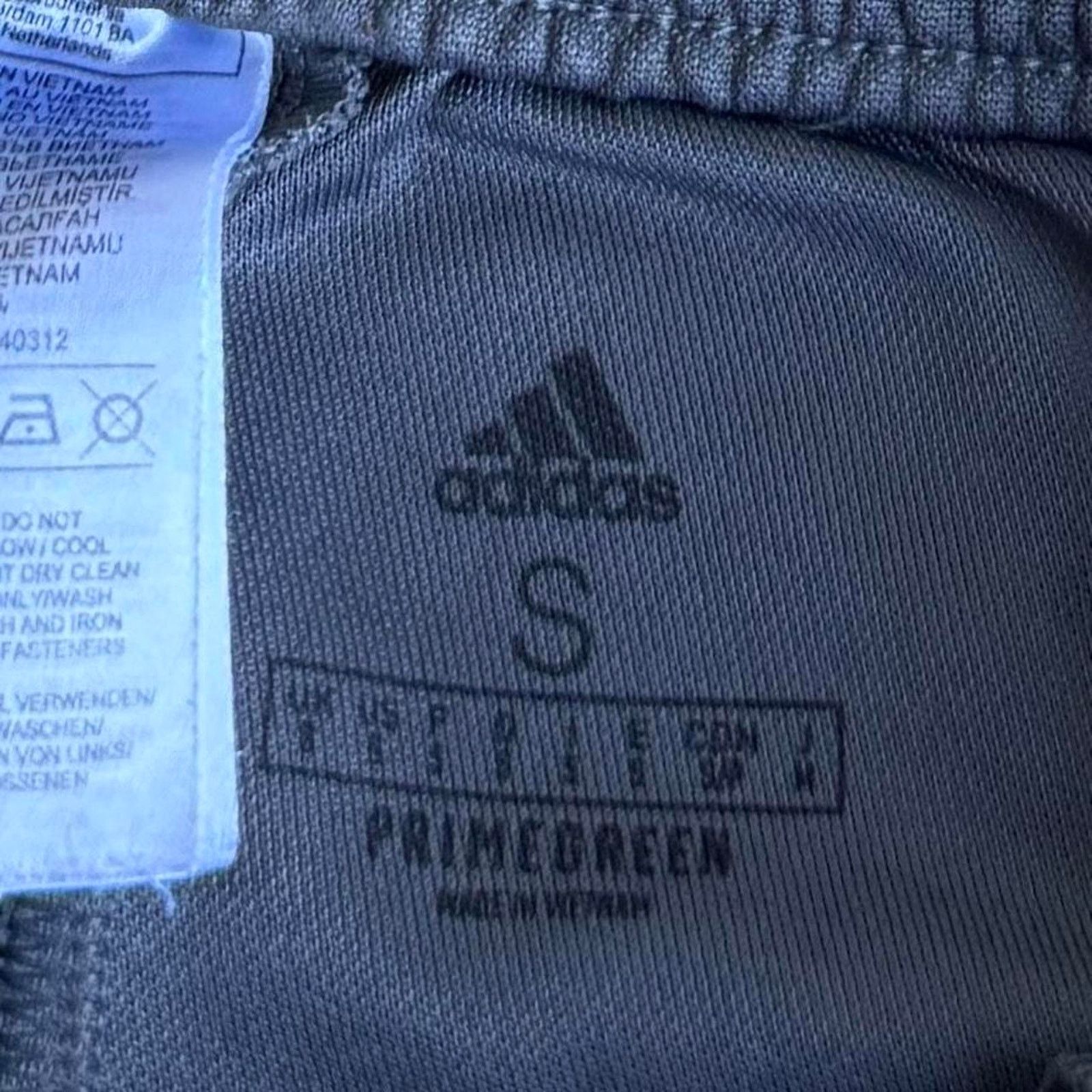 Adidas × Vintage Vintage Y2K Adidas Grey & White Three Stripes Sweatpants Size US 26 / EU 42 - 4 Thumbnail
