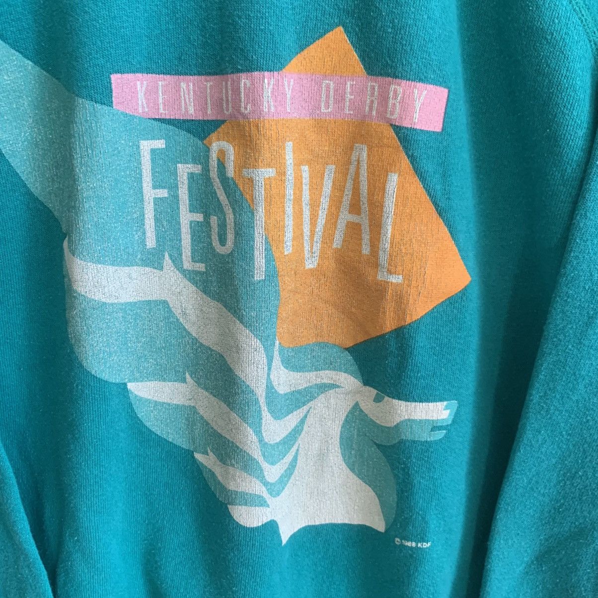 Vintage Vintage Kentucky Derby Festival Sweatshirt Medium Size US M / EU 48-50 / 2 - 5 Thumbnail