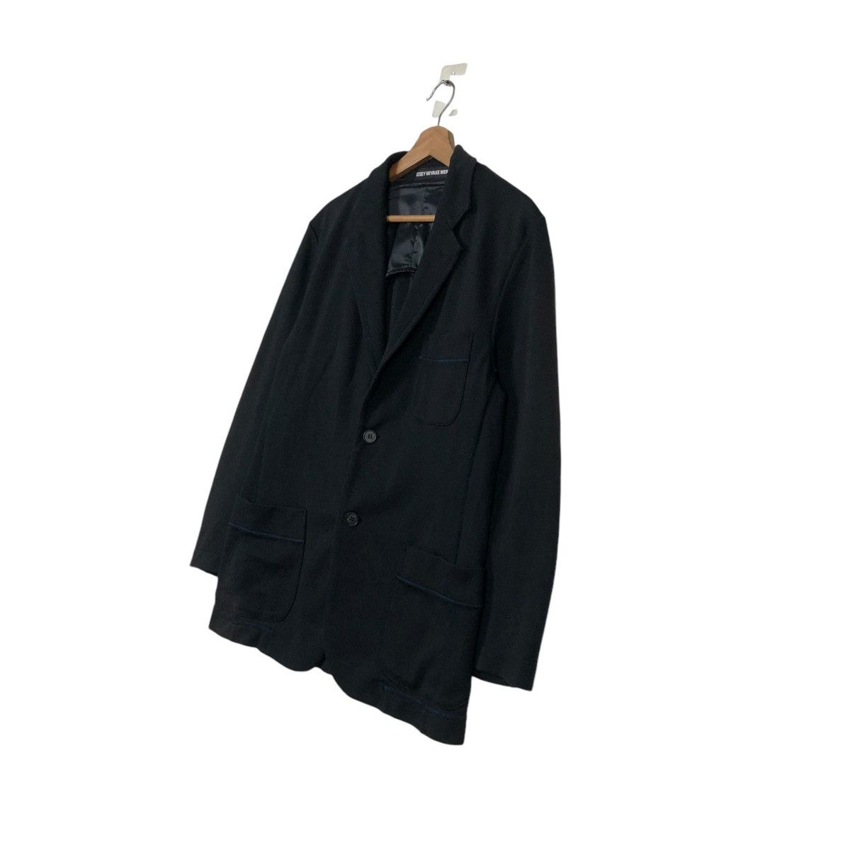 Issey Miyake 🔥ICONIC BLACK VINTAGE ISSEY MIYAKE MEN CHORE JACKET Size US M / EU 48-50 / 2 - 4 Thumbnail
