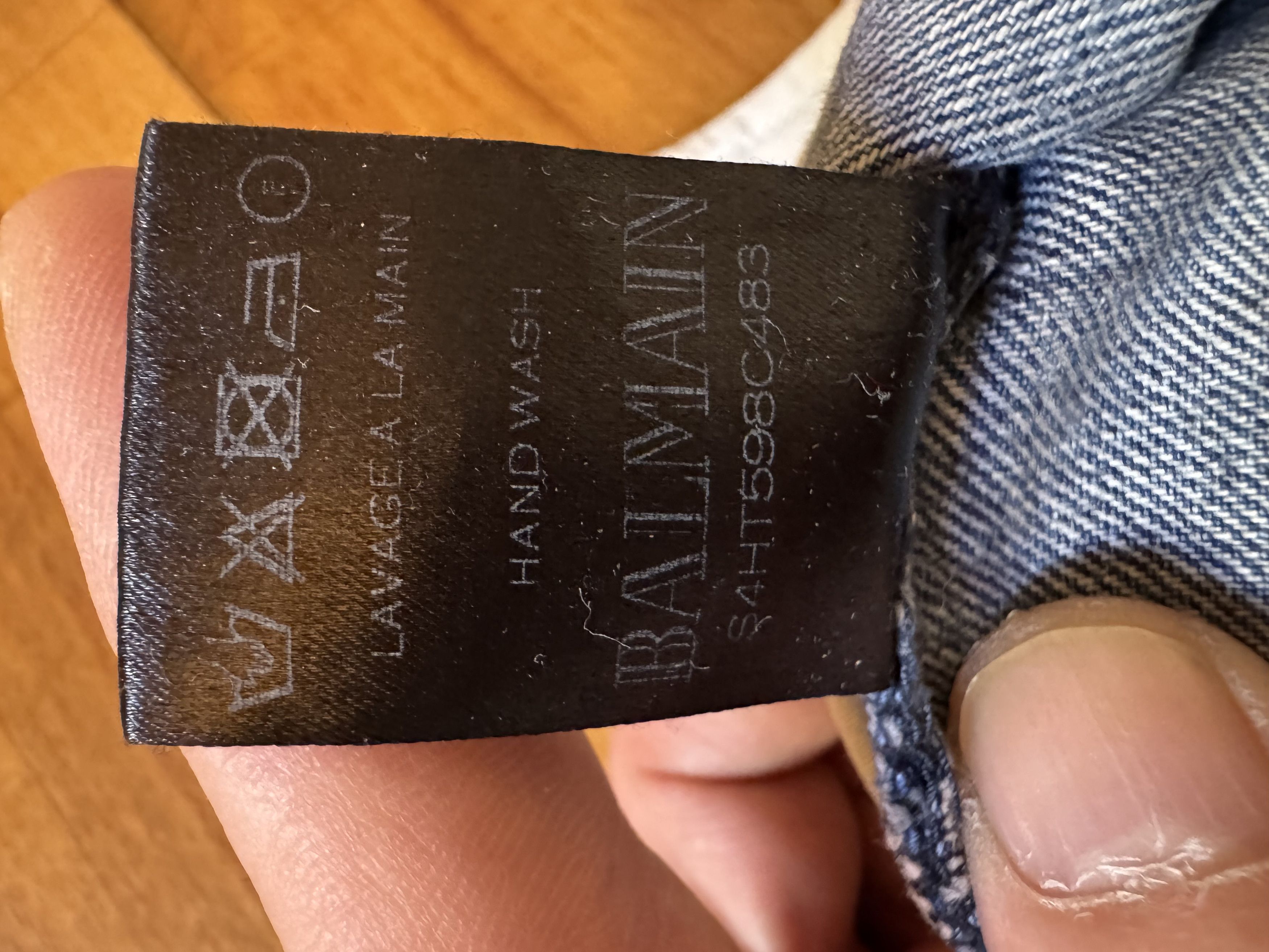Balmain DENIM DISTRESSED JEANS Size US 31 - 8 Thumbnail