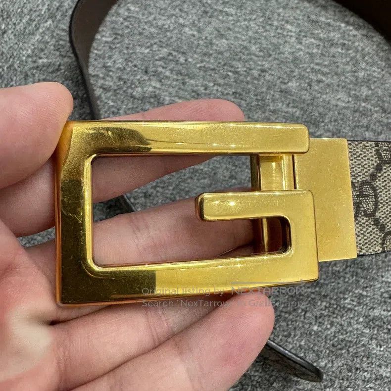 Gucci Gucci Old flower belt Size ONE SIZE - 2 Thumbnail