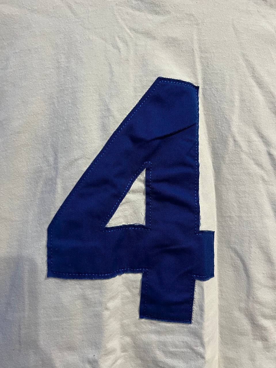 Vintage 1974 LEEDS UNITED #4 BREMNER HOME REMAKE SOCCER JERSEY SHIRT Size US M / EU 48-50 / 2 - 14 Thumbnail
