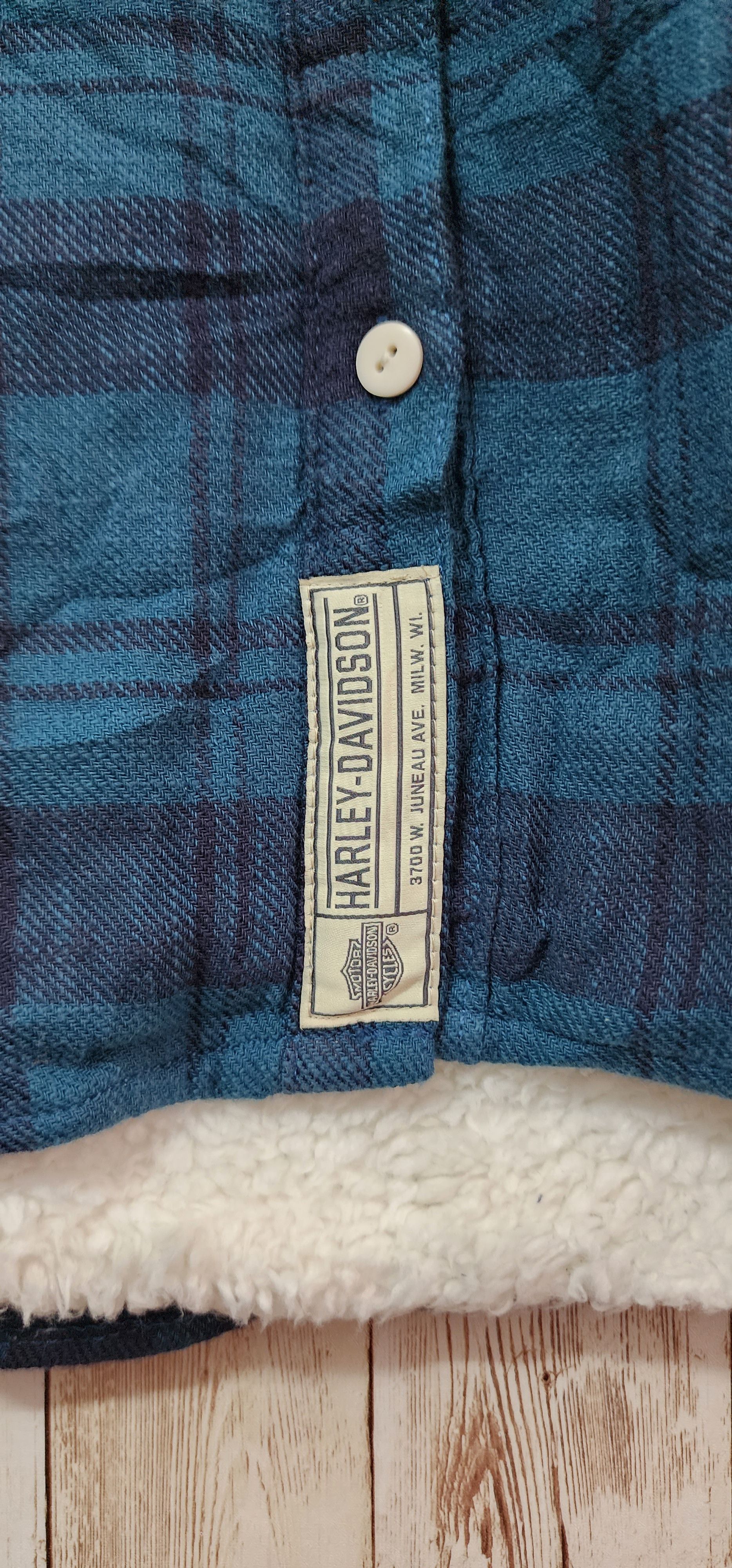 Harley Davidson Harley Davidson Women's Sherpa Lined Layering Shirt Size M / US 6-8 / IT 42-44 - 4 Thumbnail