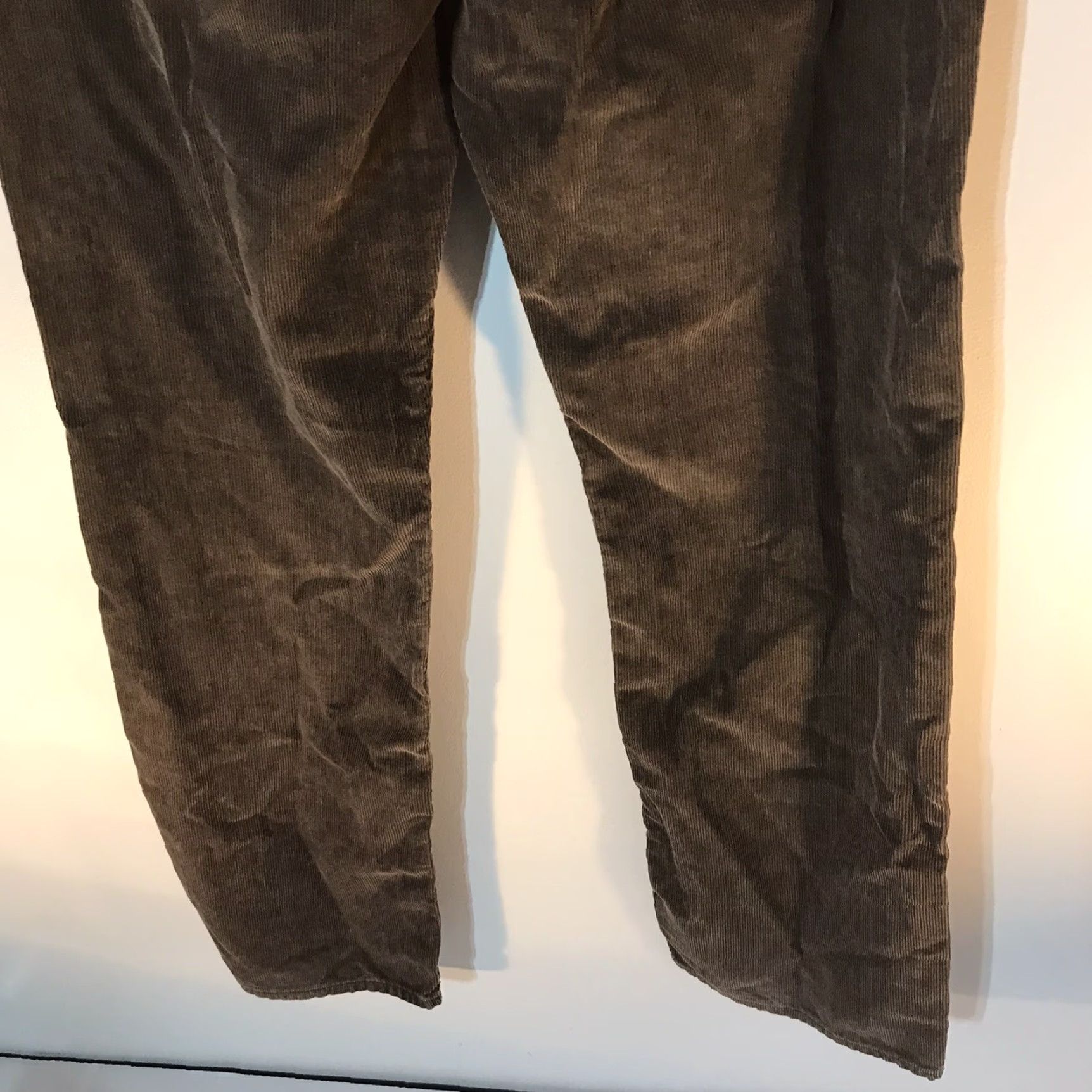 Banana Republic Banana Republic Mens Pants Corduroy Straight Fit Size 33 Fall Winter Dress Casual Brown Size US 33 - 5 Thumbnail