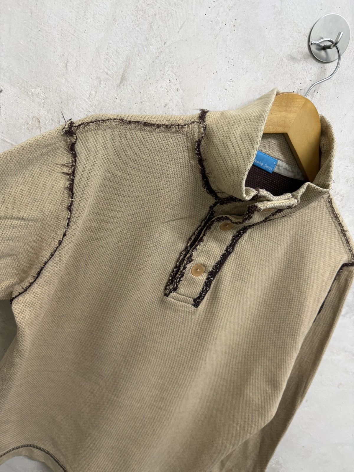 Kapital Distressed Jeaning inspired kapital styled Opium LS Tshirt Size US M / EU 48-50 / 2 - 2 Thumbnail