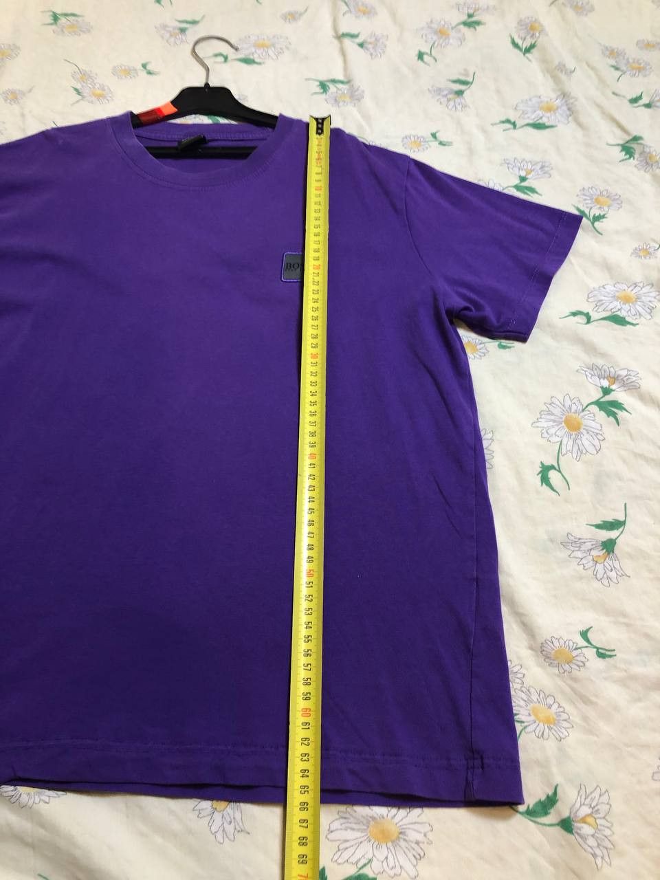 Hugo Boss HUGO BOSS Men's TChup Relaxed Fit T-Shirt, Purple Size US XXL / EU 58 / 5 - 7 Thumbnail