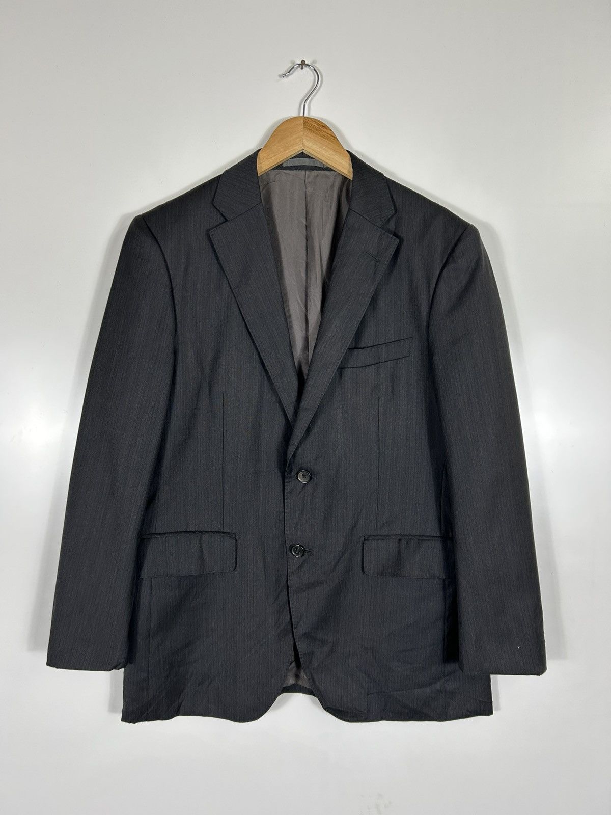 Designer × Japanese Brand 🔥Inteante Fintes Single Breast Coat Size 40S - 1 Thumbnail