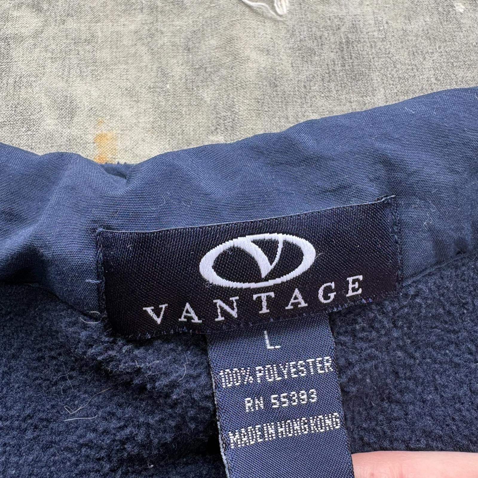 Vintage Vintage 90s Y2K Air Force Falcons Fleece 1/4 Zip Pullover Size US L / EU 52-54 / 3 - 3 Thumbnail