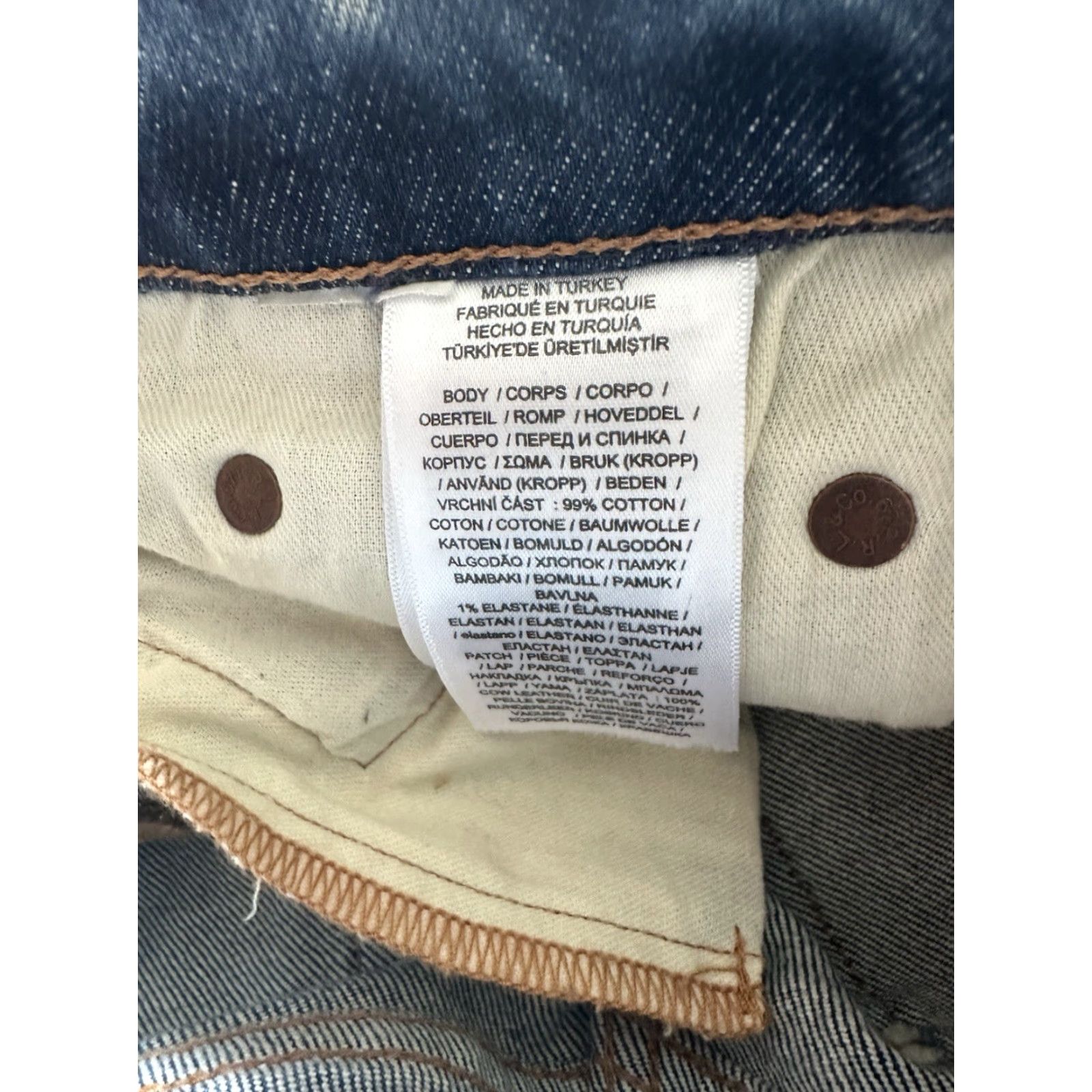 Polo Ralph Lauren Polo Ralph Lauren The Callen High Rise Slim Jeans Size 26 M6W Button Fly Jeans Women 26 Blue Slim Straight 30 Inseam Size 26" / US 2 / IT 38 - 6 Thumbnail