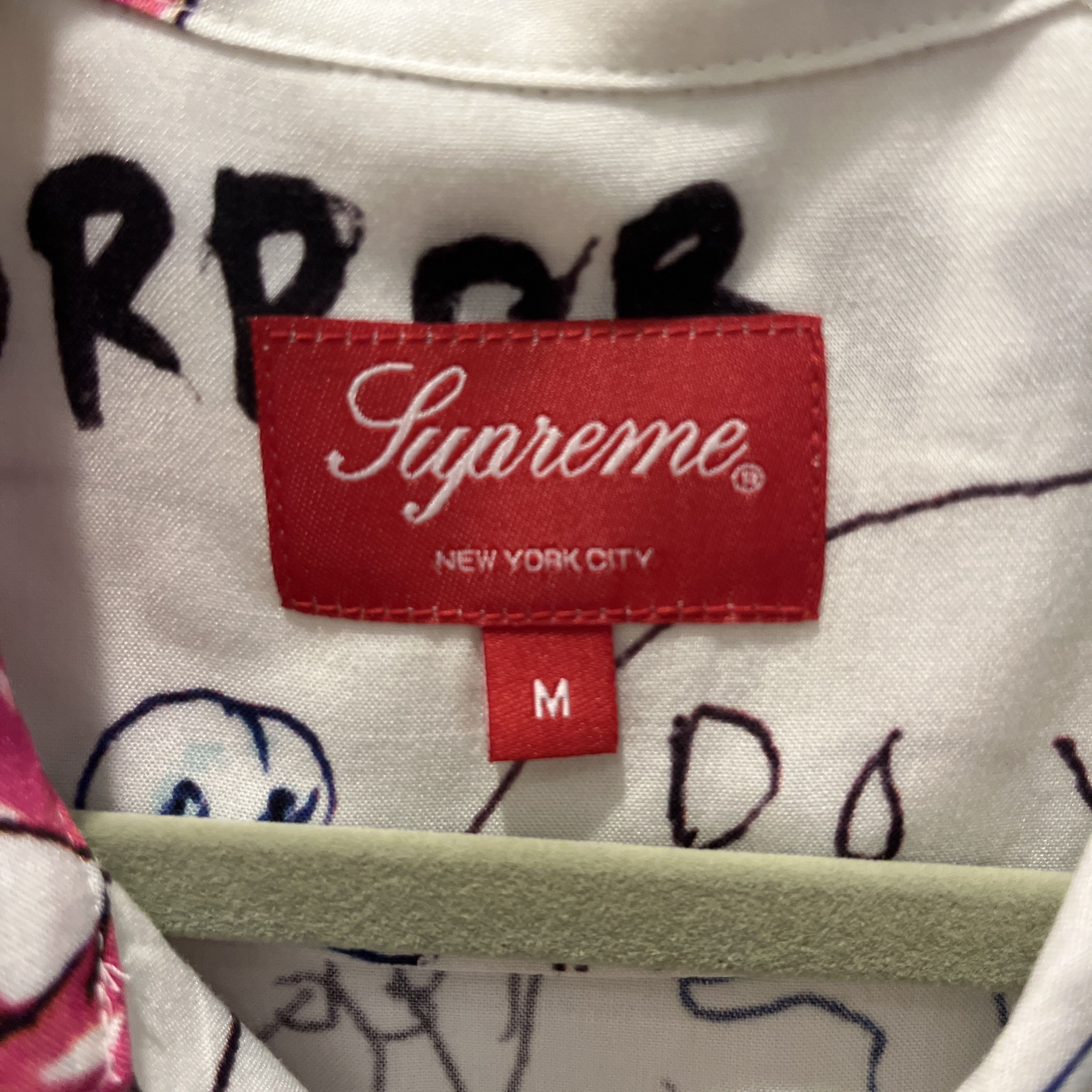 Supreme Supreme SS20 Daniel Johnston Rayon S/S Buttondown Shirt Size US M / EU 48-50 / 2 - 3 Thumbnail
