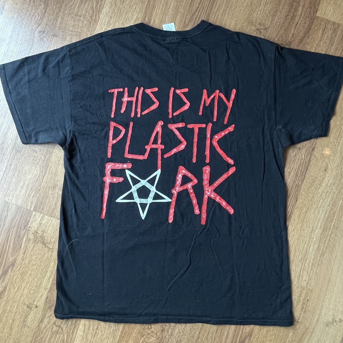 Gildan Papa Roach "Cut My Life Into Pizzas" black t-shirt. Size US L / EU 52-54 / 3 - 2 Thumbnail