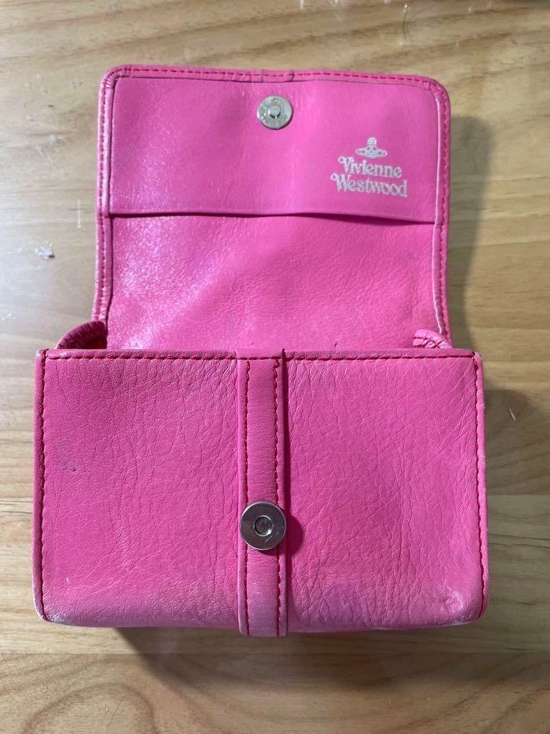 Vivienne Westwood Vivienne Westwood The wallet is pink Size ONE SIZE - 4 Thumbnail