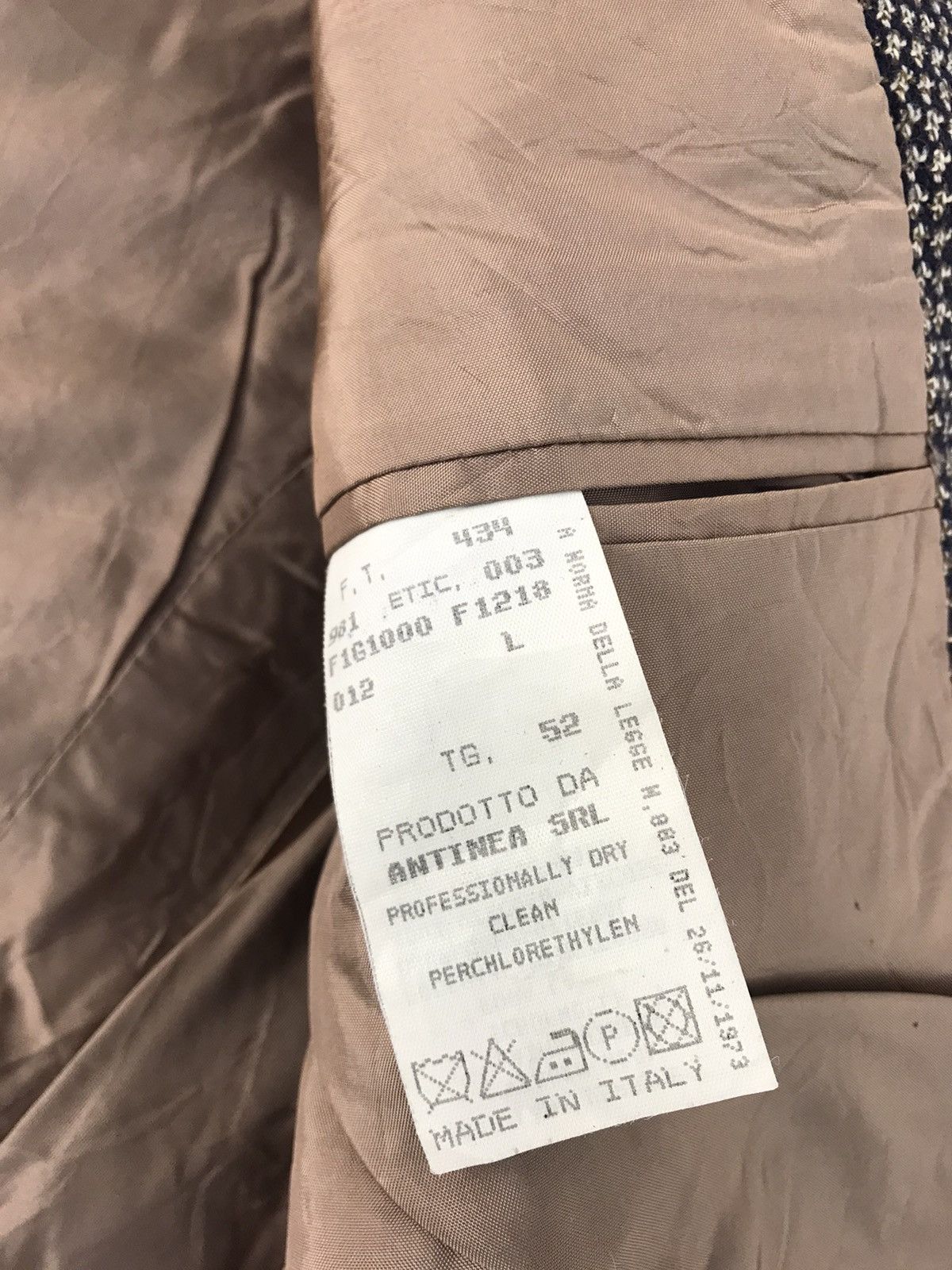 Emporio Armani Emporio Armani Made In Italy Blazer Coat Jacket Design Size US M / EU 48-50 / 2 - 7 Thumbnail