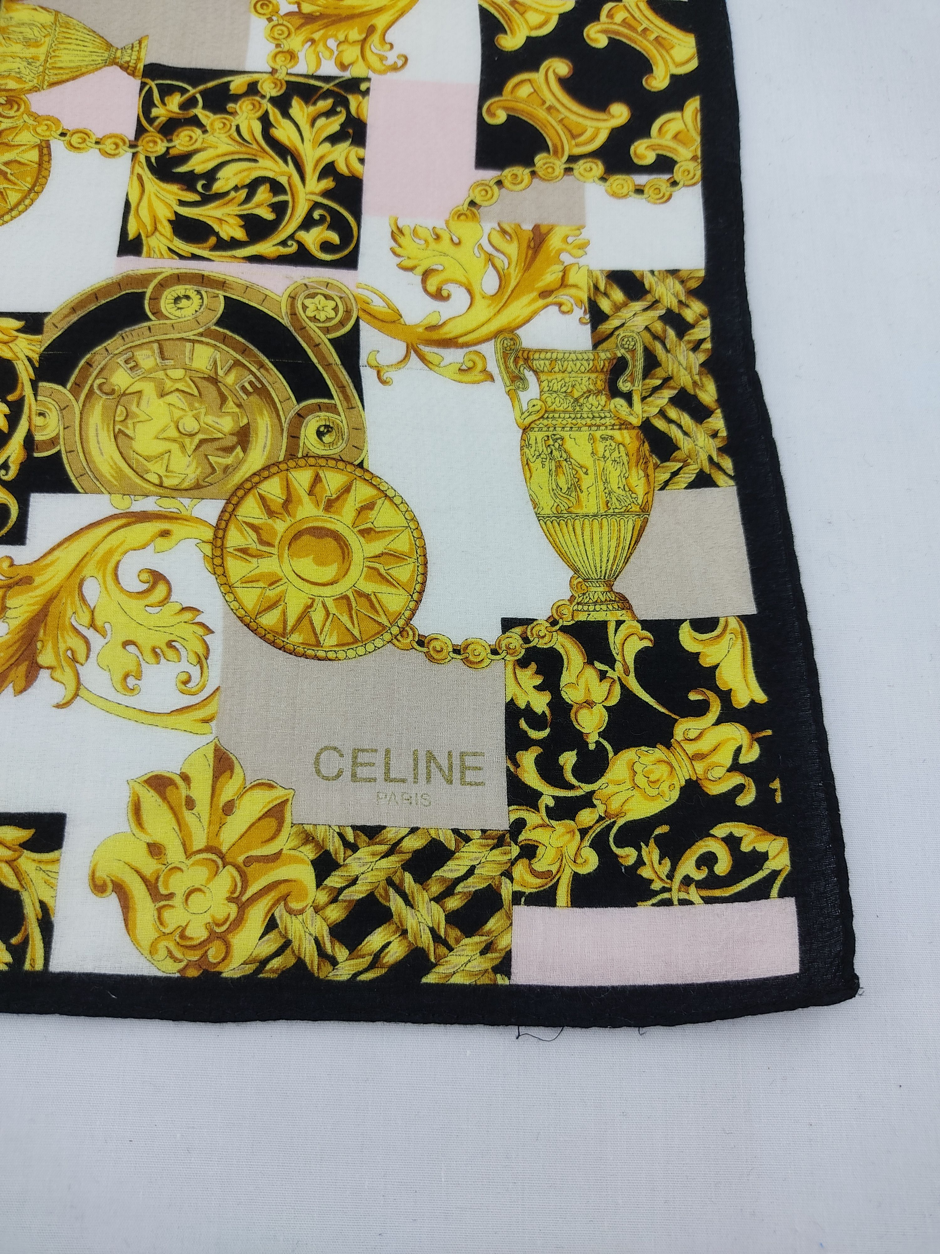 Celine Vintage Celine Handkerchief / Neckwear / Bandana Size ONE SIZE - 7 Thumbnail