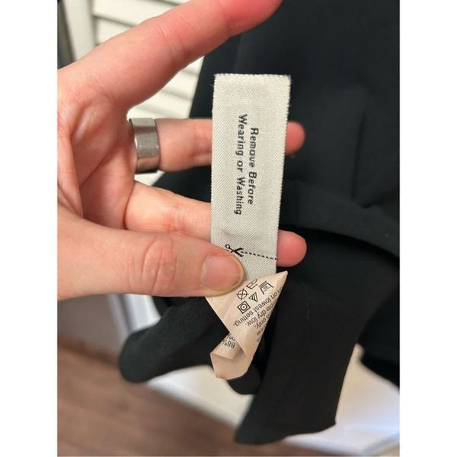 Madewell MADEWELL Anywhere Fit & Flare Black Dress, Sz 0, MSRP $148 Size XS / US 0-2 / IT 36-38 - 9 Thumbnail