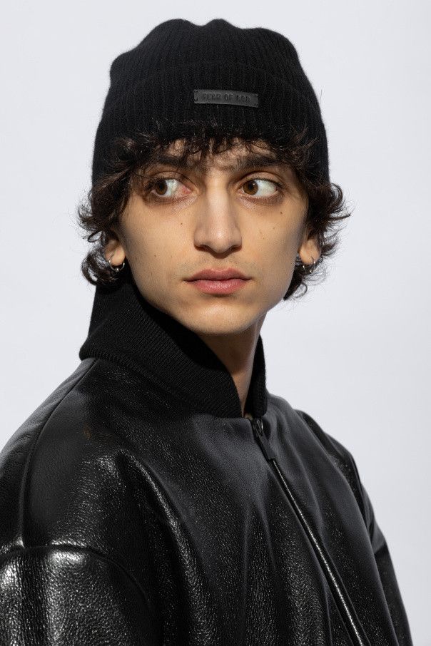 Fear of God o1s22i1n1024 Size: OS / Cashmere Beanie Hat in Black Size ONE SIZE - 2 Thumbnail