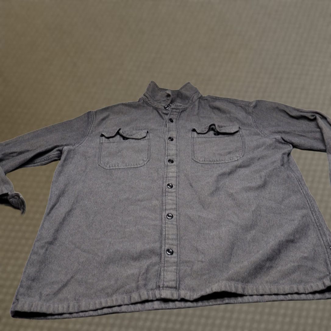 Patagonia Patagonia Fjord Flannel Shirt Mens XL Black Long Sleeve Button Down Casual Size US XL / EU 56 / 4 - 1 Thumbnail