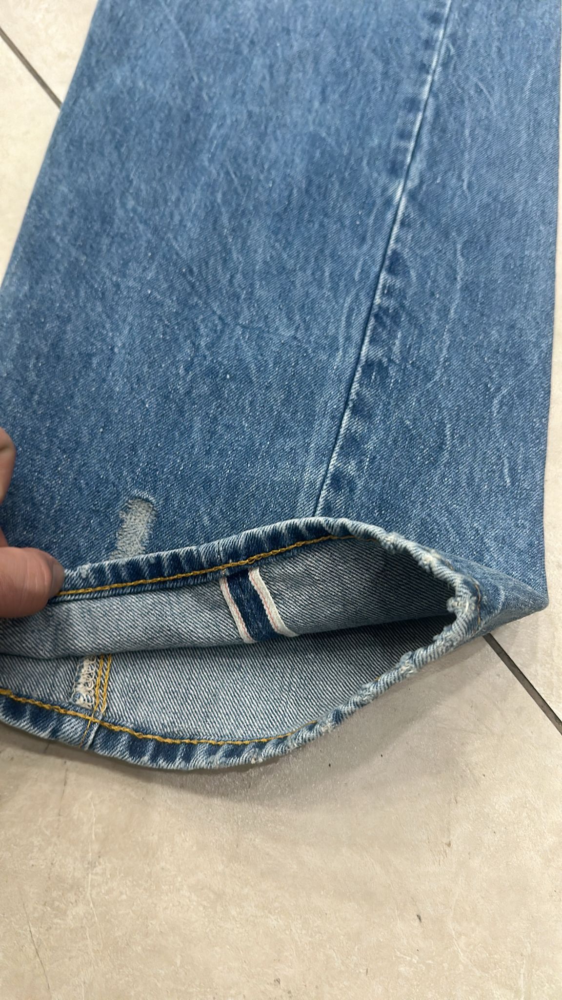 Levi's Vintage Clothing LVC Levi's Vintage Clothing 1955 501XX BigE Selvedge Jeans Size US 36 / EU 52 - 6 Thumbnail