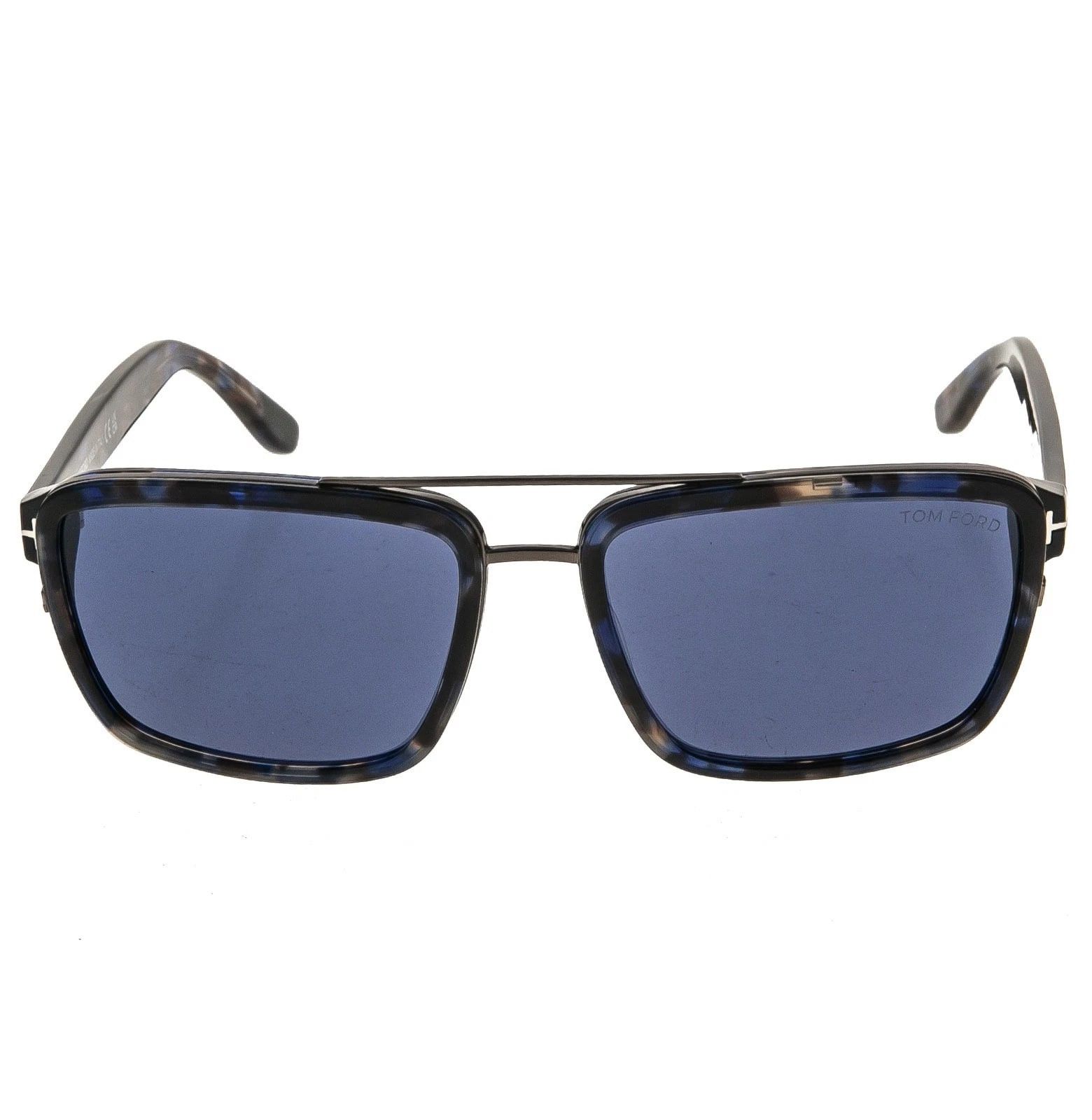 Tom Ford TOM FORD ANDERS TF780 780 Blue Unisex Sunglass FT0780 55V Size ONE SIZE - 9 Thumbnail
