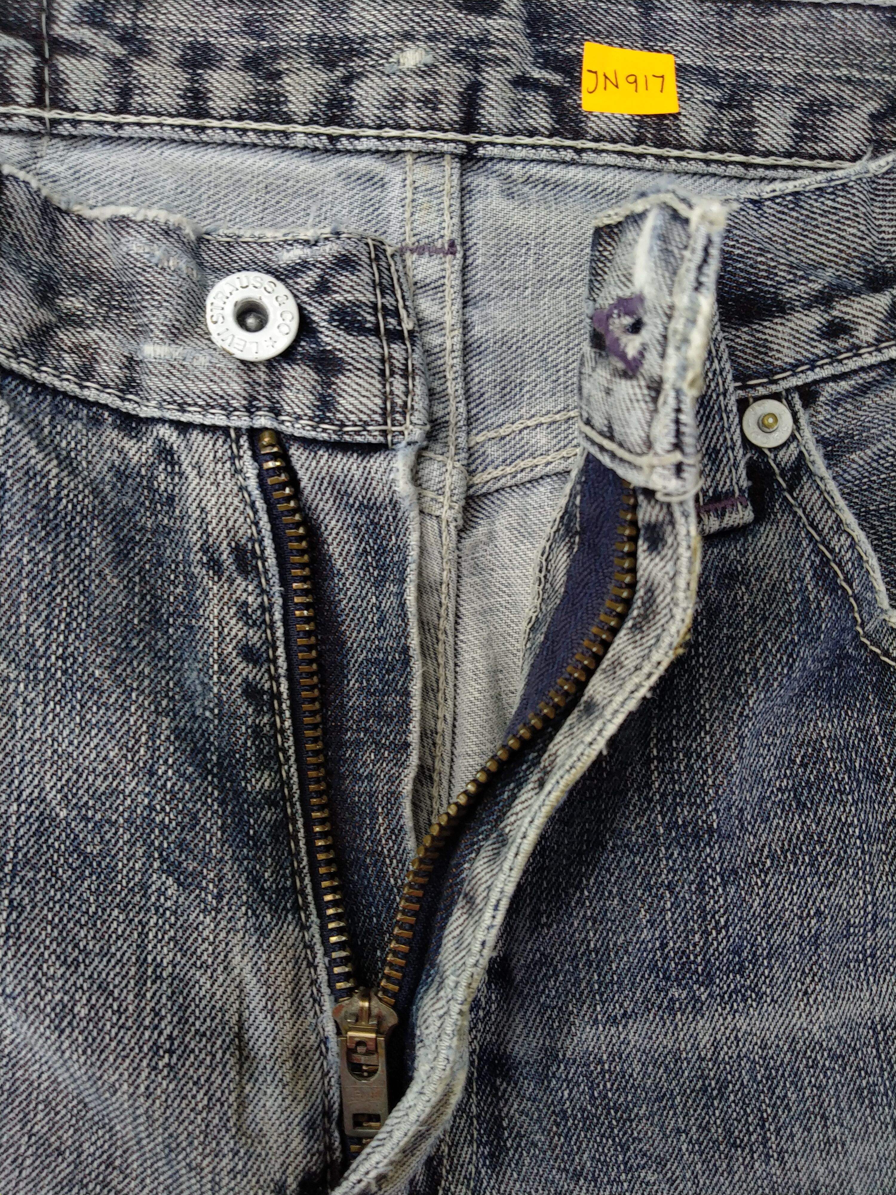 Levi's Light Indigo Vintage Levi's 502 Jeans 30x29.5 Denim -JN917 Size US 30 / EU 46 - 6 Thumbnail