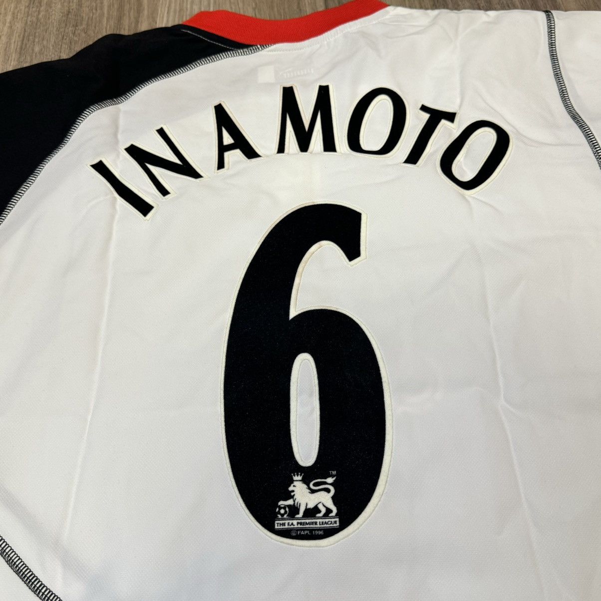 Puma Fulham 03/05 home shirt #6 Inamoto Size US M / EU 48-50 / 2 - 5 Thumbnail