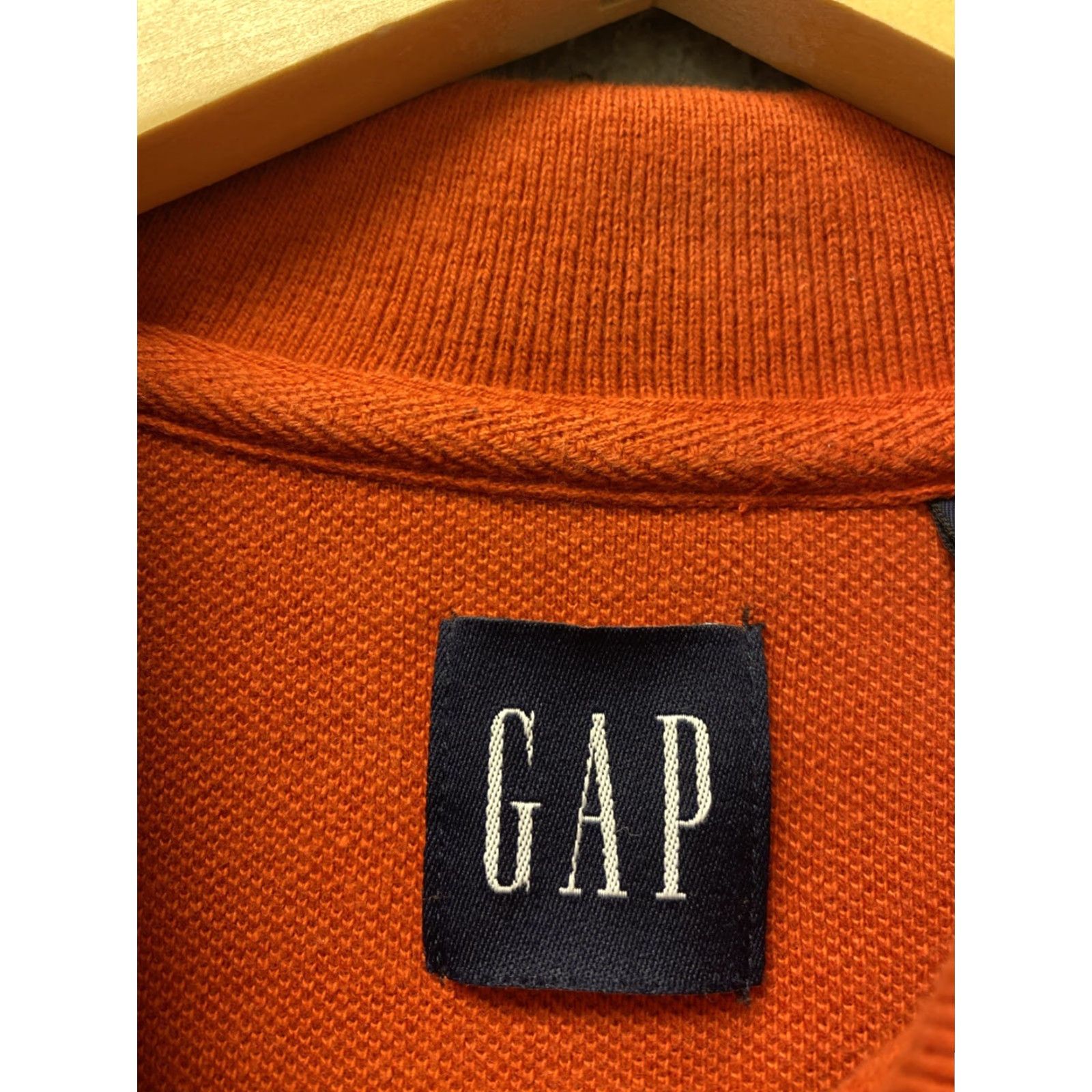 Gap VINTAGE Gap Polo Shirt Men Medium Short Sleeve Burnt Amber 90s Casual Golf Preppy Size US M / EU 48-50 / 2 - 3 Thumbnail