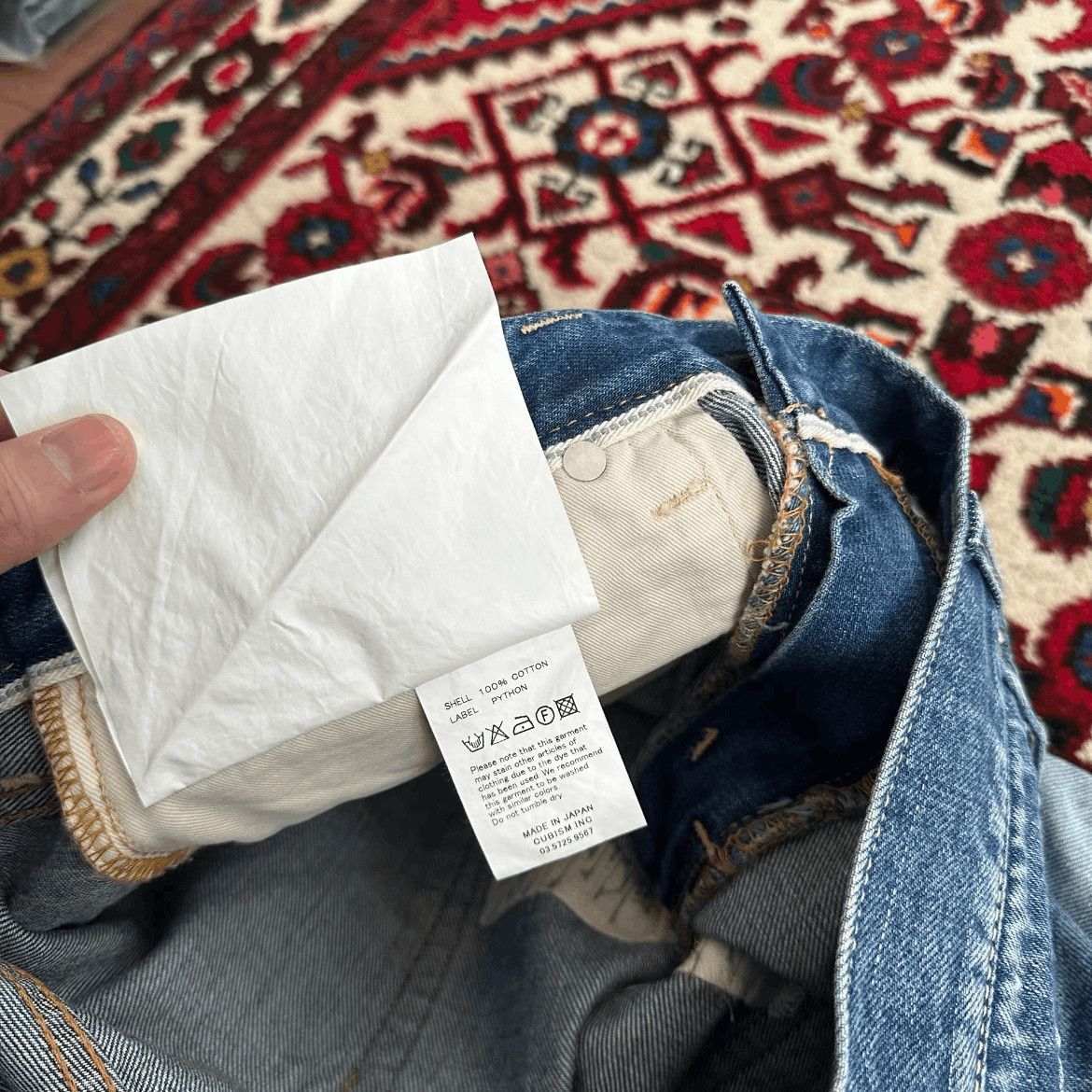 Visvim Visvim Visvim 10AW Snake Leather Patch Denim-2506 Size US 32 / EU 48 - 8 Thumbnail