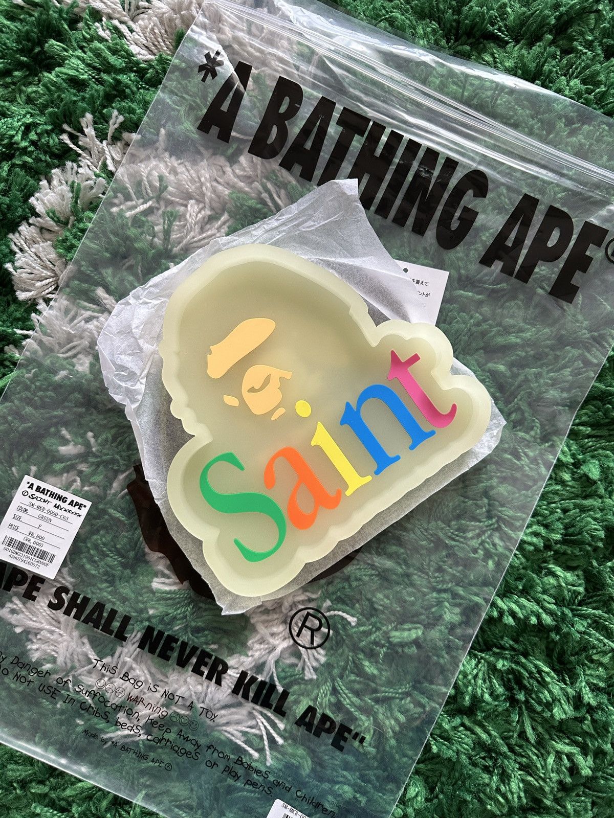 Bape × Saint Michael Saint Michael Bape Glow in the Dark Tray Size ONE SIZE - 1 Thumbnail