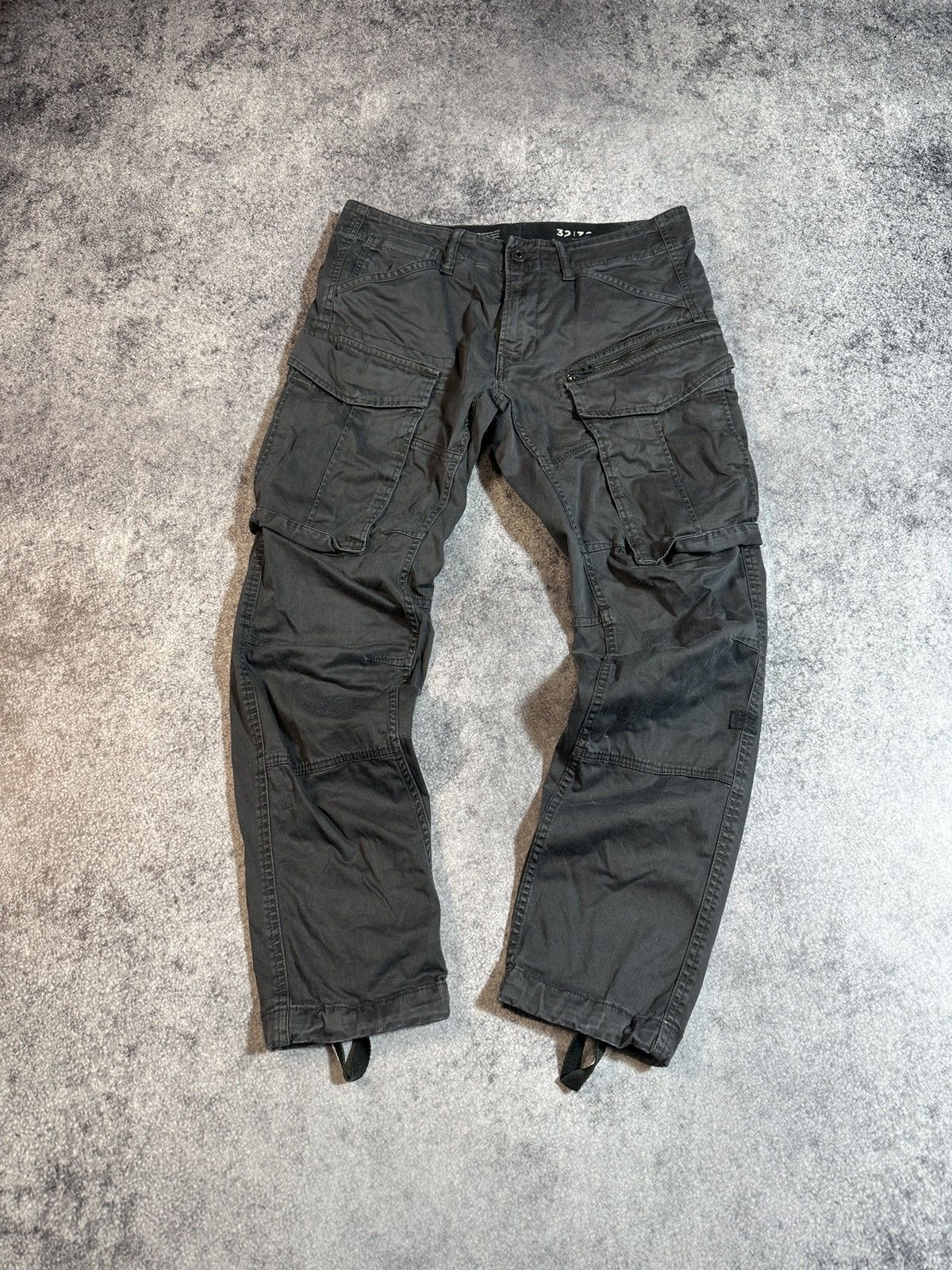 G-Star Y2K Vintage G Star Raw Cargo Pants Rare Streetwear Style VTg Size US 32 / EU 48 - 1 Thumbnail