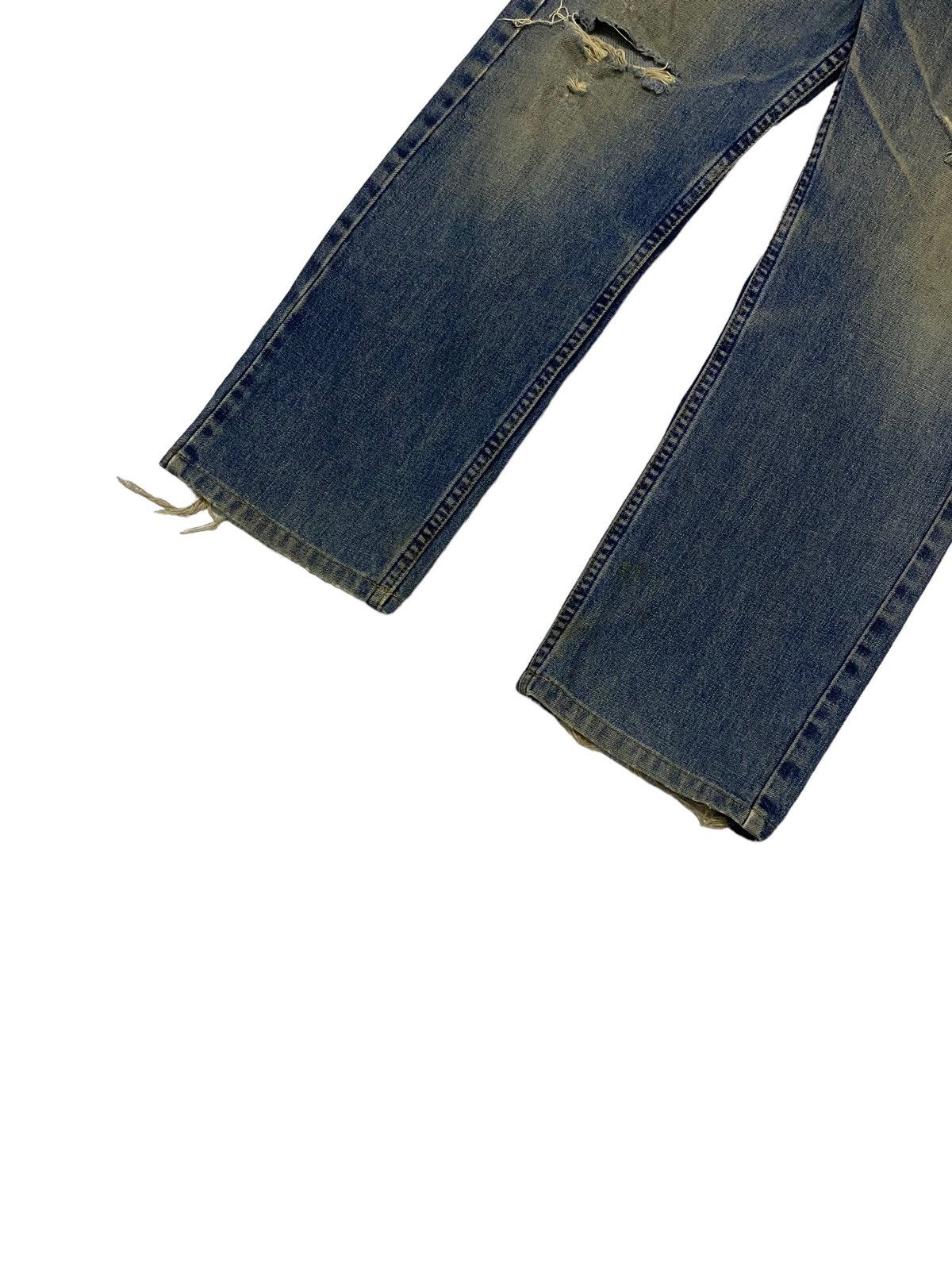 Japanese Brand × Levi's Levis Vintage Clothing 509 Mud Max Washed Coffee Button Fly Size US 29 - 4 Thumbnail