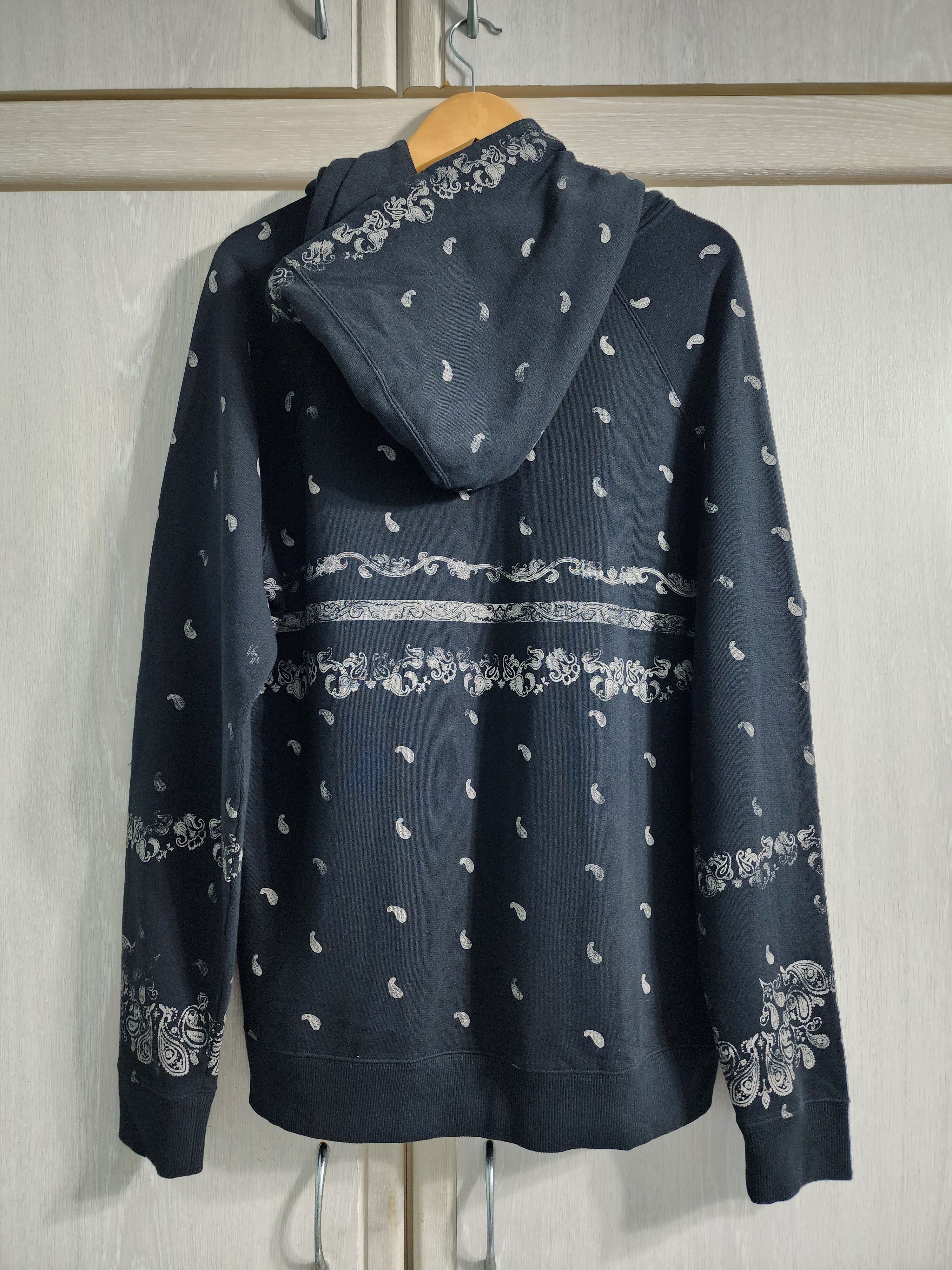 Saint Laurent Paris Paisley Hoodie Size US XXL / EU 58 / 5 - 2 Thumbnail