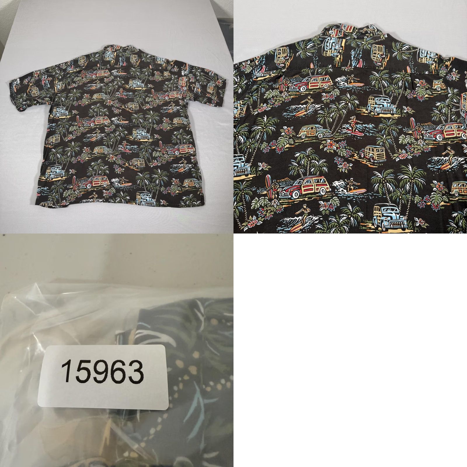 Reyn Spooner Reyn Spooner Shirt Mens 2XL Rayon Eddy Y Woody Wagon Surf Hawaiian Japan Aloha Size US XXL / EU 58 / 5 - 8 Thumbnail