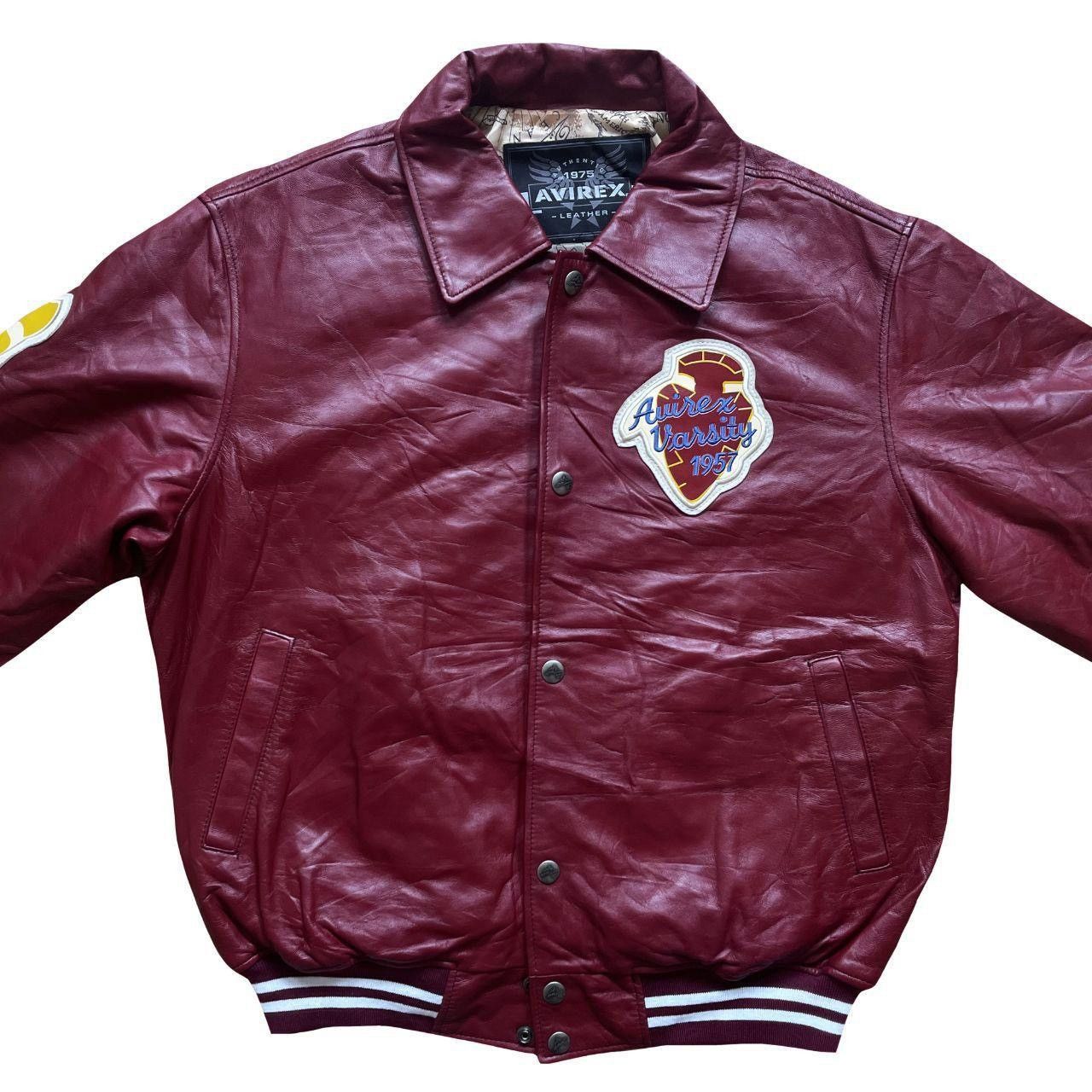 Avirex Avirex Leather Varsity Jacket Size US M / EU 48-50 / 2 - 5 Thumbnail