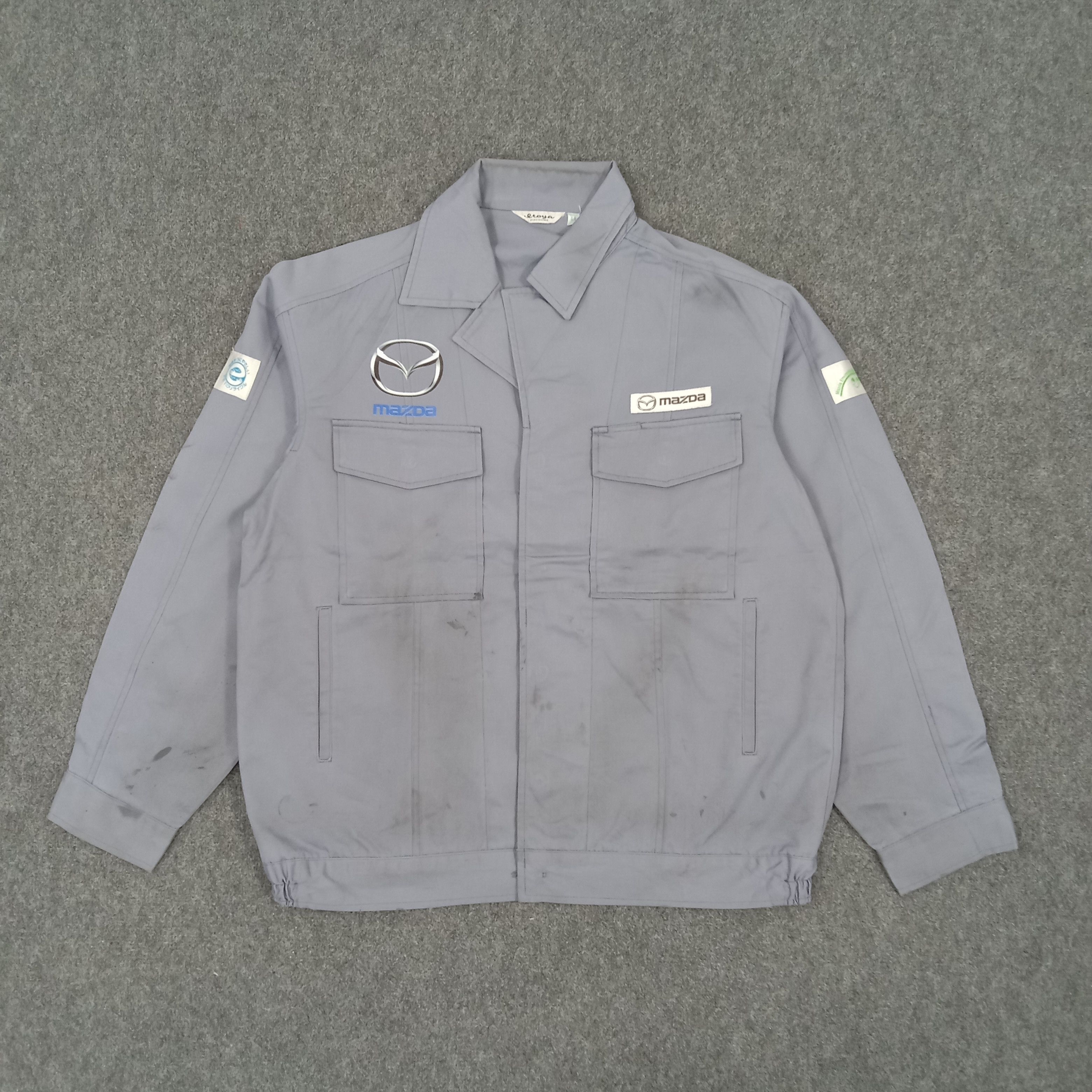 Japanese Brand × Vintage Mazda Japanese Rally Team Motorsports Jacket Size US L / EU 52-54 / 3 - 5 Thumbnail