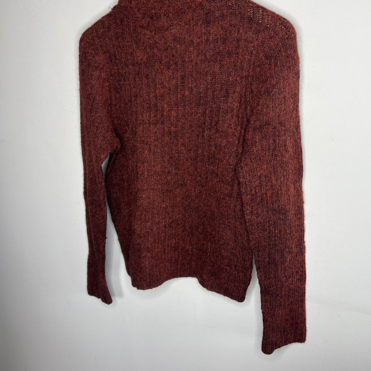 Dolce & Gabbana Dolce & Gabbana Y2K Wool Knit Rib Golf Sweater Cardigan Size M / US 6-8 / IT 42-44 - 8 Thumbnail