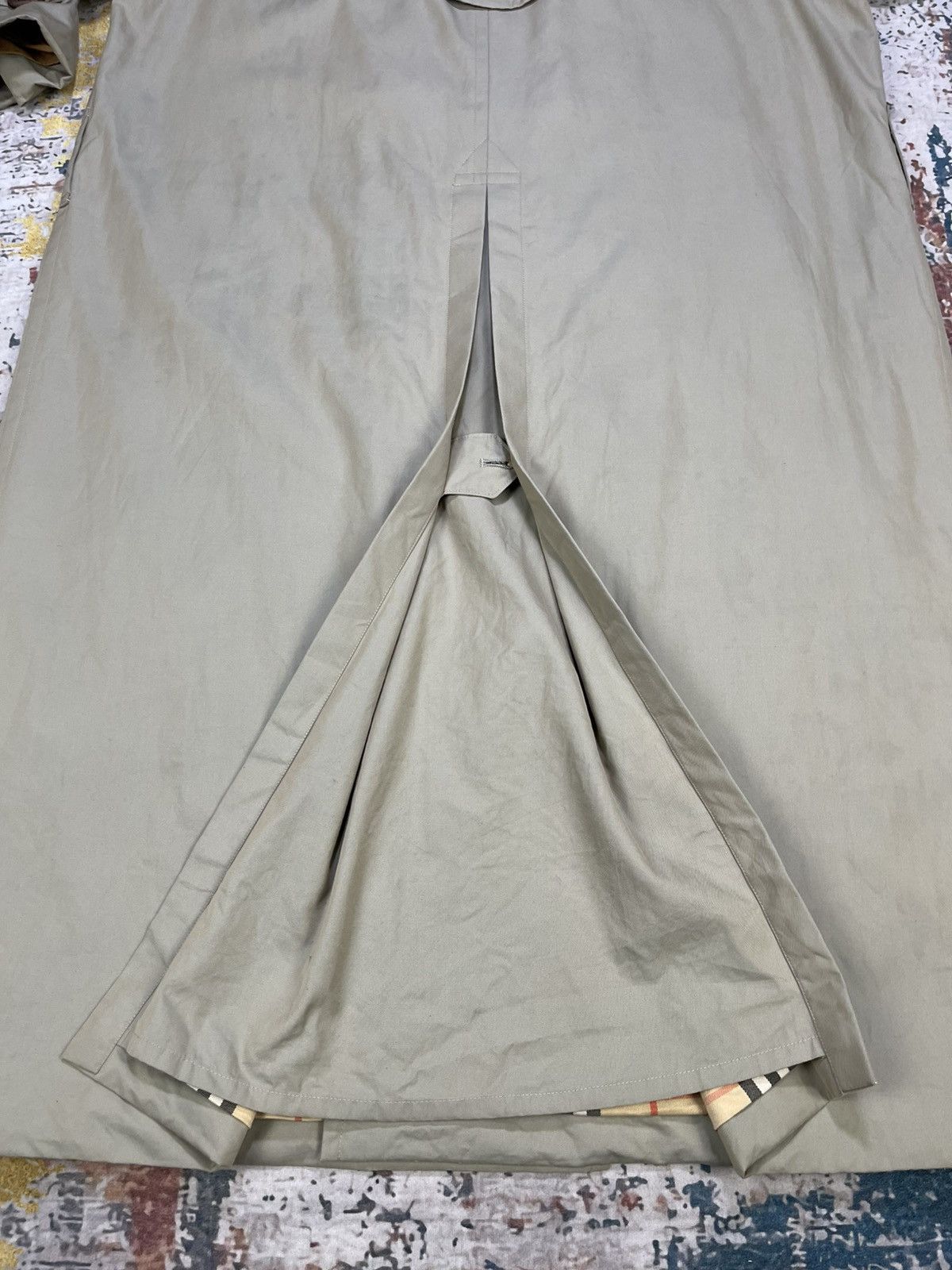 Burberry Vtg Burberry London Nova Check Double Layer Trench Coats Size US L / EU 52-54 / 3 - 18 Thumbnail