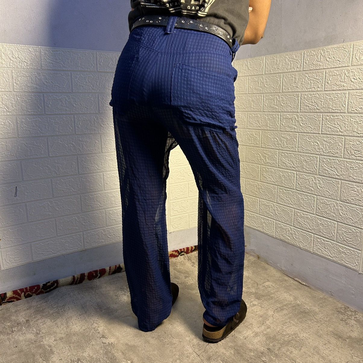 Jean Paul Gaultier Vintage Jean Paul Gaultier transparent pants Size US 31 - 20 Thumbnail