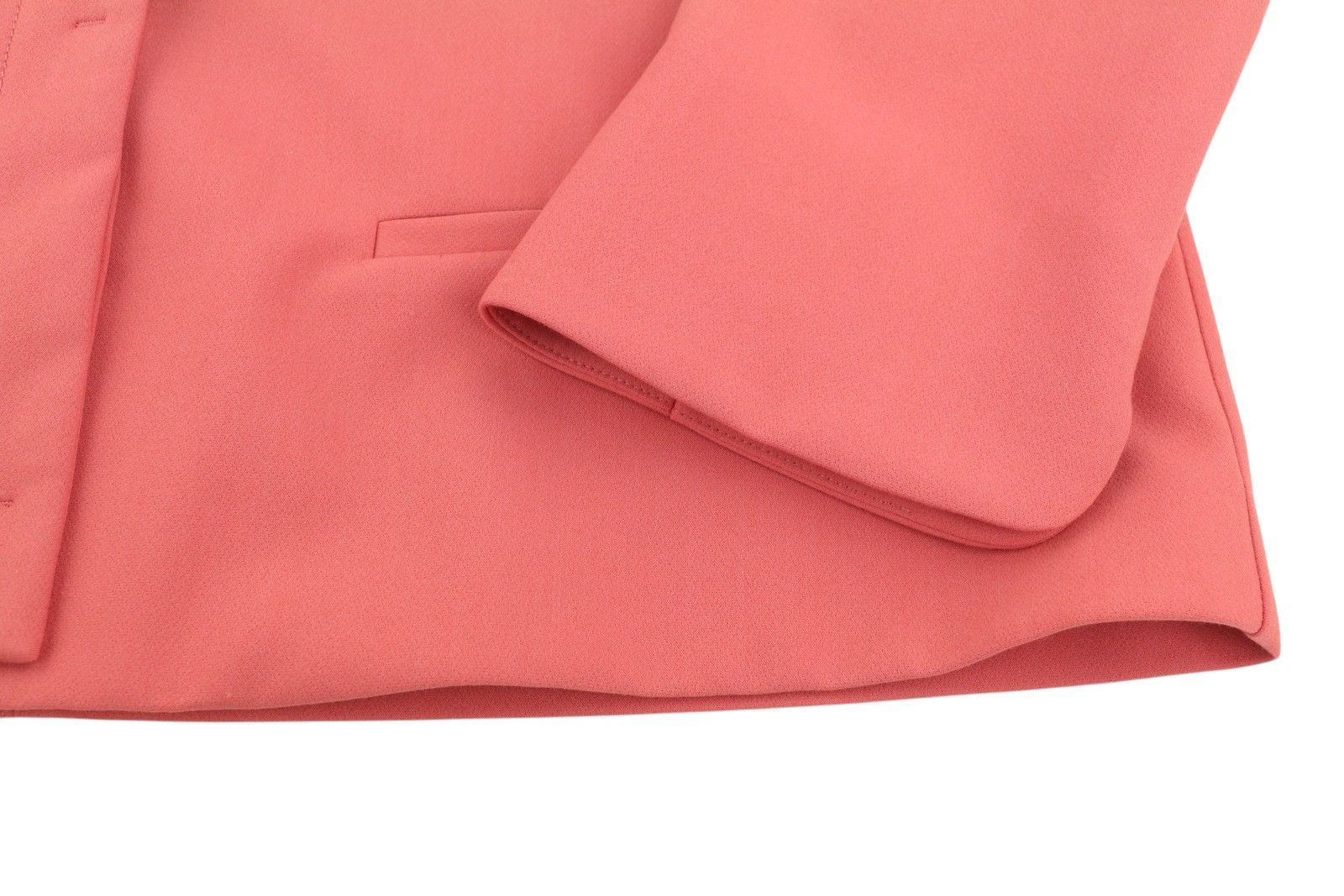 Other EU42 Pink Hidden Button Spread Neck Unlined 88038 Size XL / US 12-14 / IT 48-50 - 6 Thumbnail