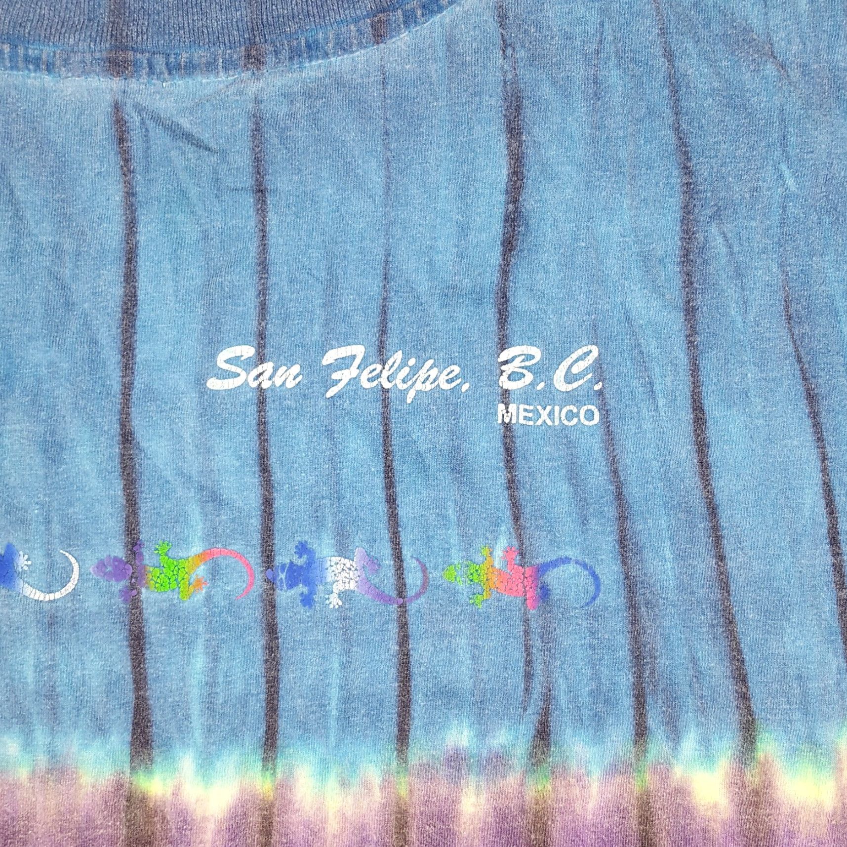 Rainbow Vintage 90s Rainbow Fish Tie-Dye Midi Sundress Women’s Size Medium Beach Bohemian Tropical Summer Size M / US 6-8 / IT 42-44 - 3 Thumbnail