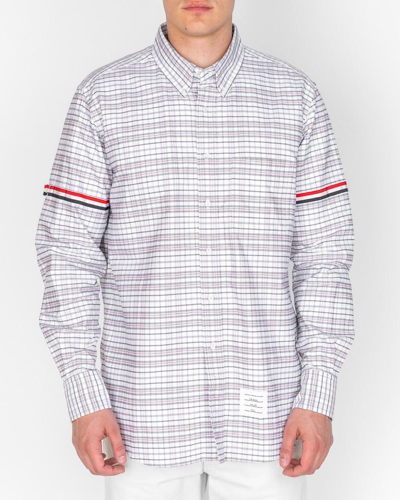 Thom Browne THOM BROWNE tartan check cotton shirt Size US XXL / EU 58 / 5 - 2 Thumbnail