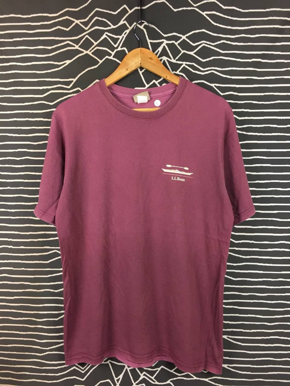 L.L. Bean Vtg L.L. Bean Outdoor Series Kayak Graphic Tee Size US M / EU 48-50 / 2 - 1 Thumbnail
