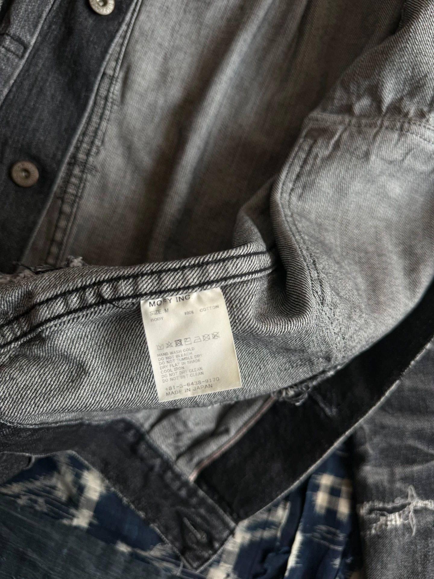 Fragment Design Fragment Sequels Denim Jacket Black M Washed Size US M / EU 48-50 / 2 - 9 Thumbnail