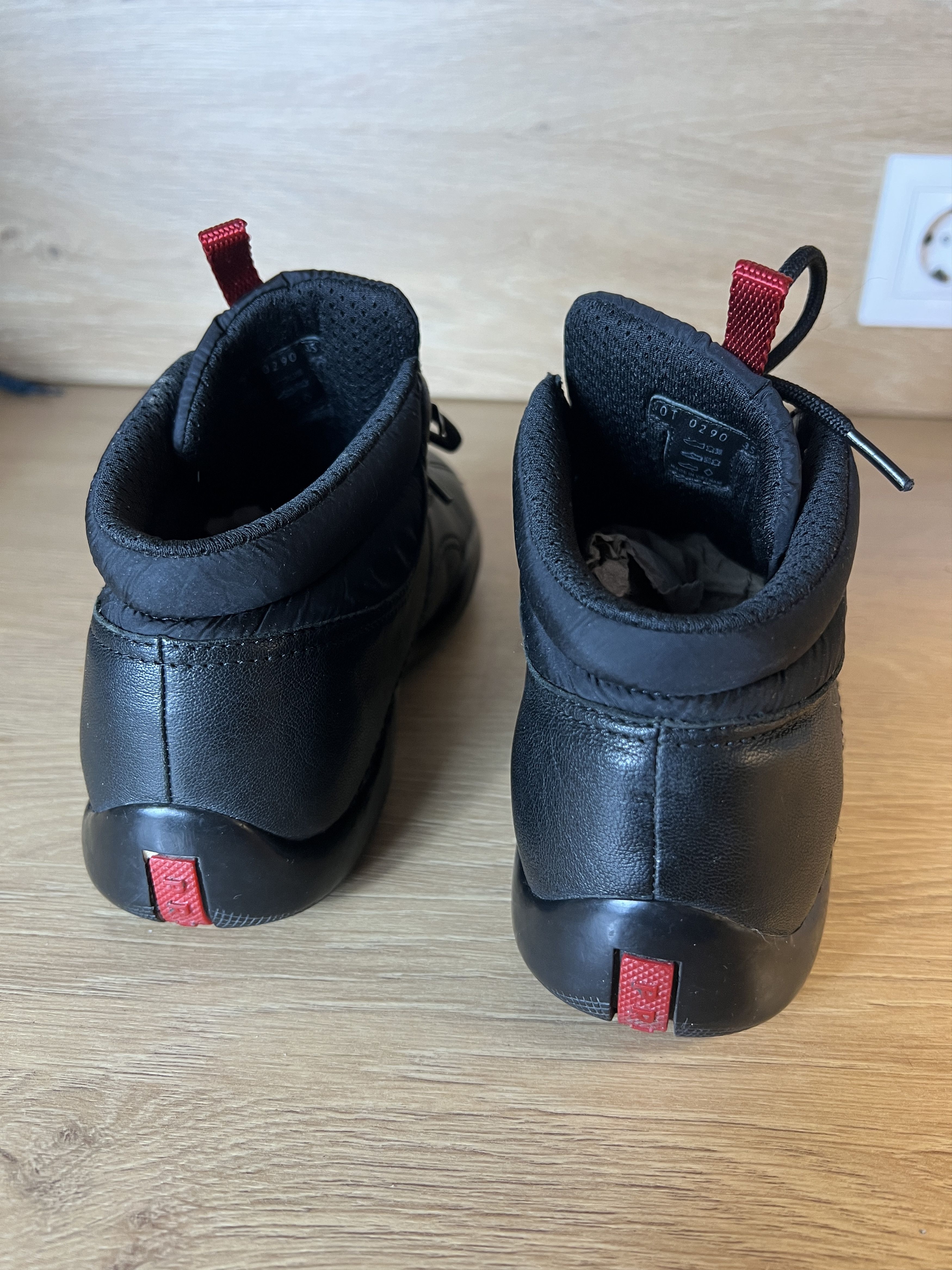 Prada prada black low boots leather Size US 5 / IT 35 - 12 Thumbnail