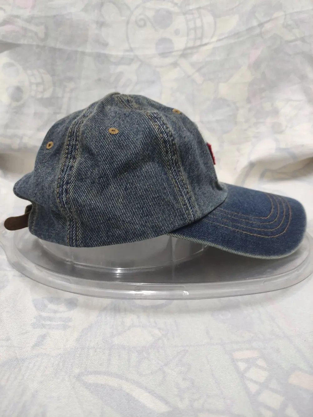 DC DC SHOES CO USA VINTAGE DENIM CAP Size ONE SIZE - 5 Thumbnail