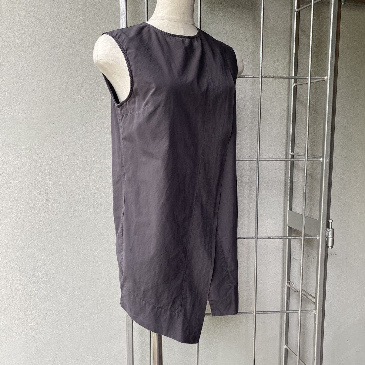 Acne Studios Acne Studios Brown Sleeveless Round Neck Top with Folded Hem Size XXS / US 00 / IT 34 - 20 Thumbnail