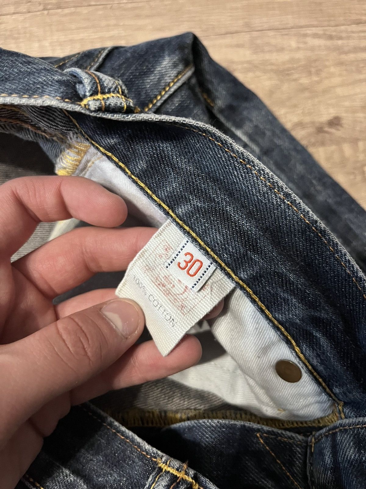 Evisu evisu japan denim selvedge jeans Size US 30 / EU 46 - 5 Thumbnail