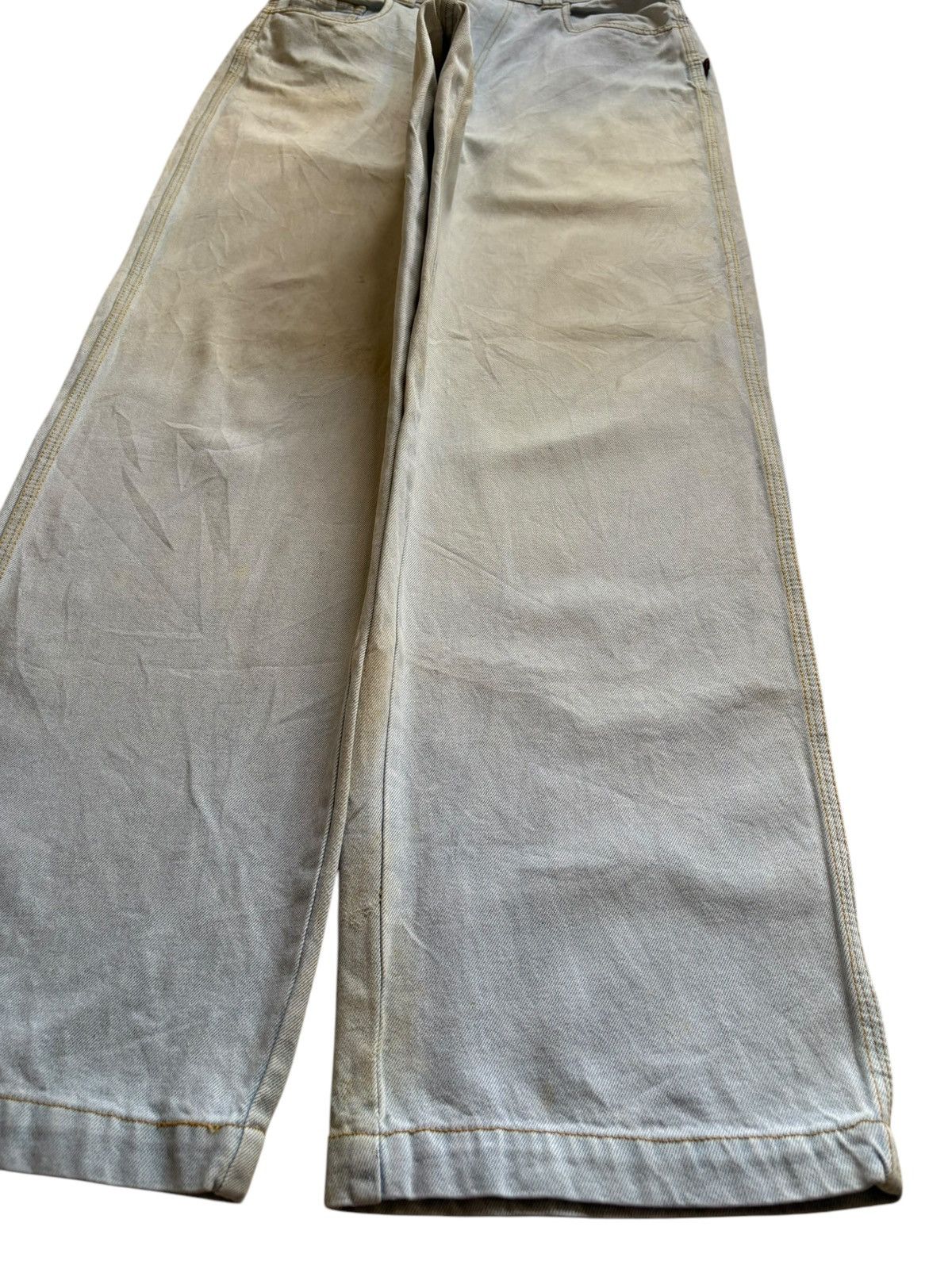Japanese Brand Vintage Japanese Brand Light Blue Mud Wash Baggy Jeans Size US 32 / EU 48 - 7 Thumbnail