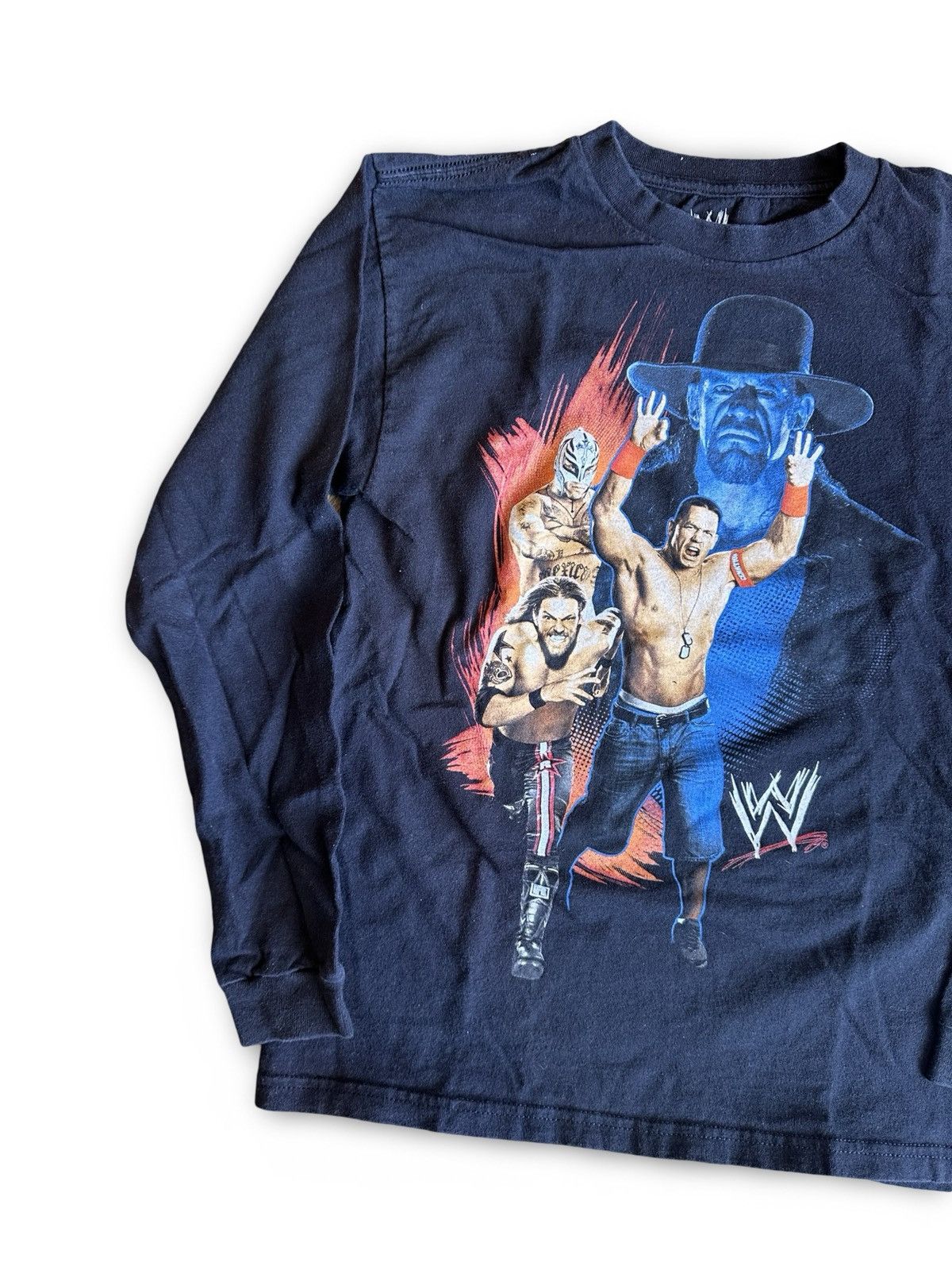 Vintage × WWE WWE Undertaker long sleeve t-shirt Size US M / EU 48-50 / 2 - 2 Thumbnail