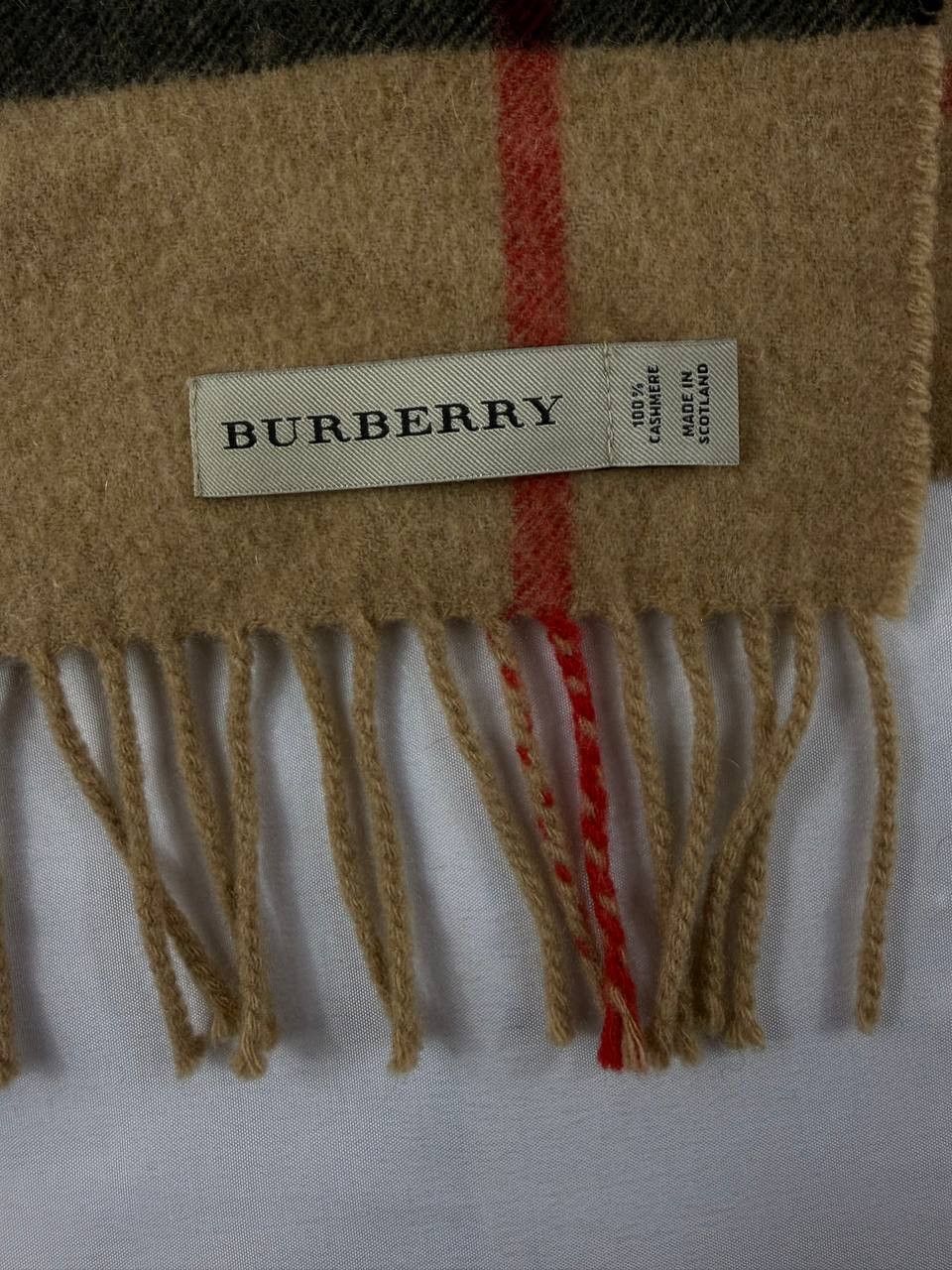 Burberry Burberry Classic Check Cashmere Scarf 'Archive Beige' 168x30 Size ONE SIZE - 4 Thumbnail