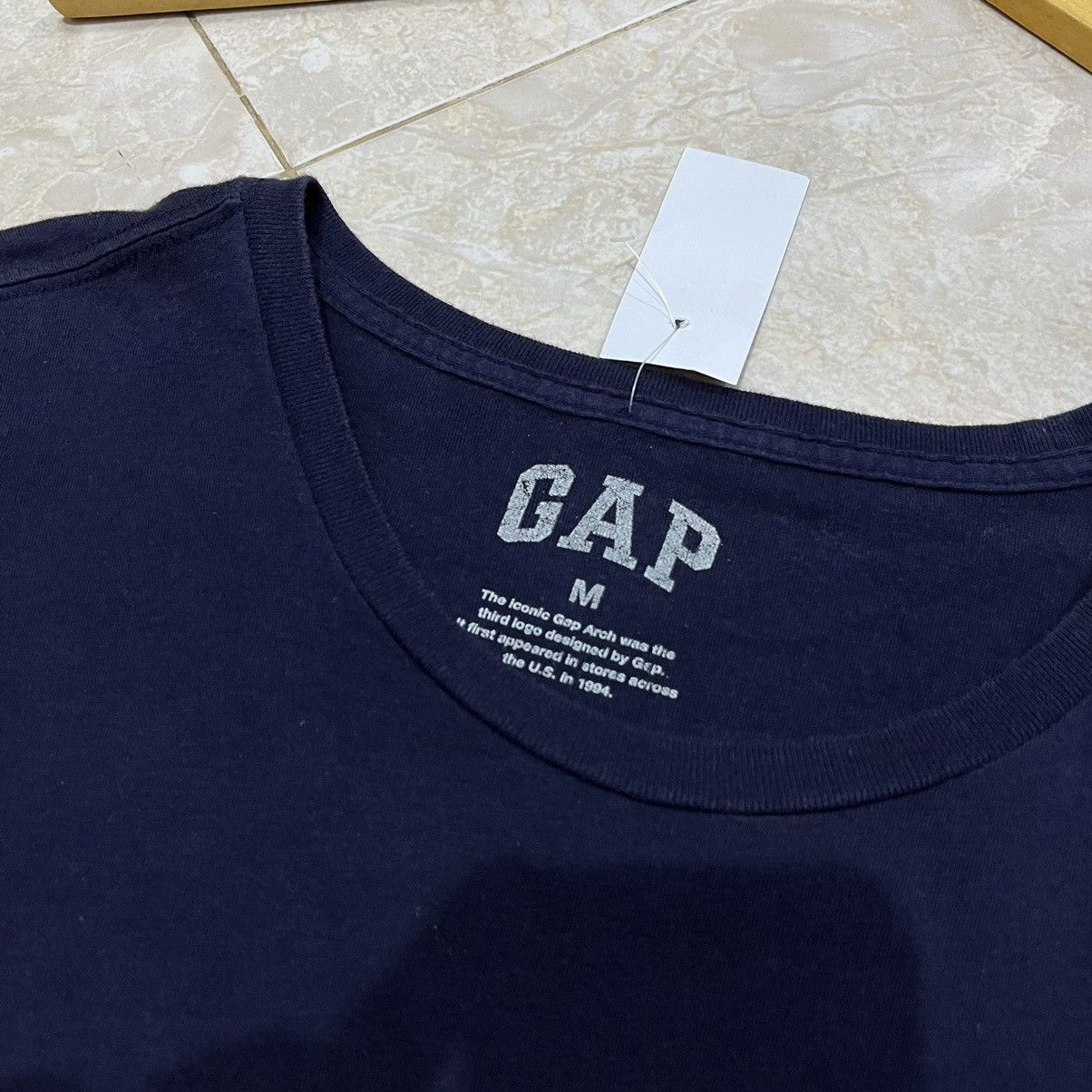Gap × Vintage GAP USA Flag Logo Style Kanye Short Sleeve Size M / US 6-8 / IT 42-44 - 3 Thumbnail